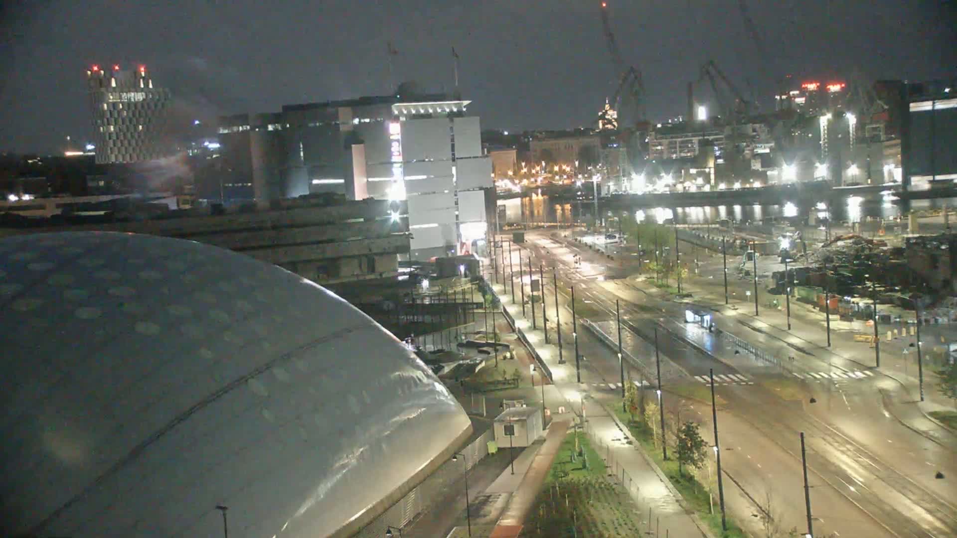 Port of Helsinki, West Harbour North View Live Cam - Hietalahti, Helsinki, Uusimaa, Finland