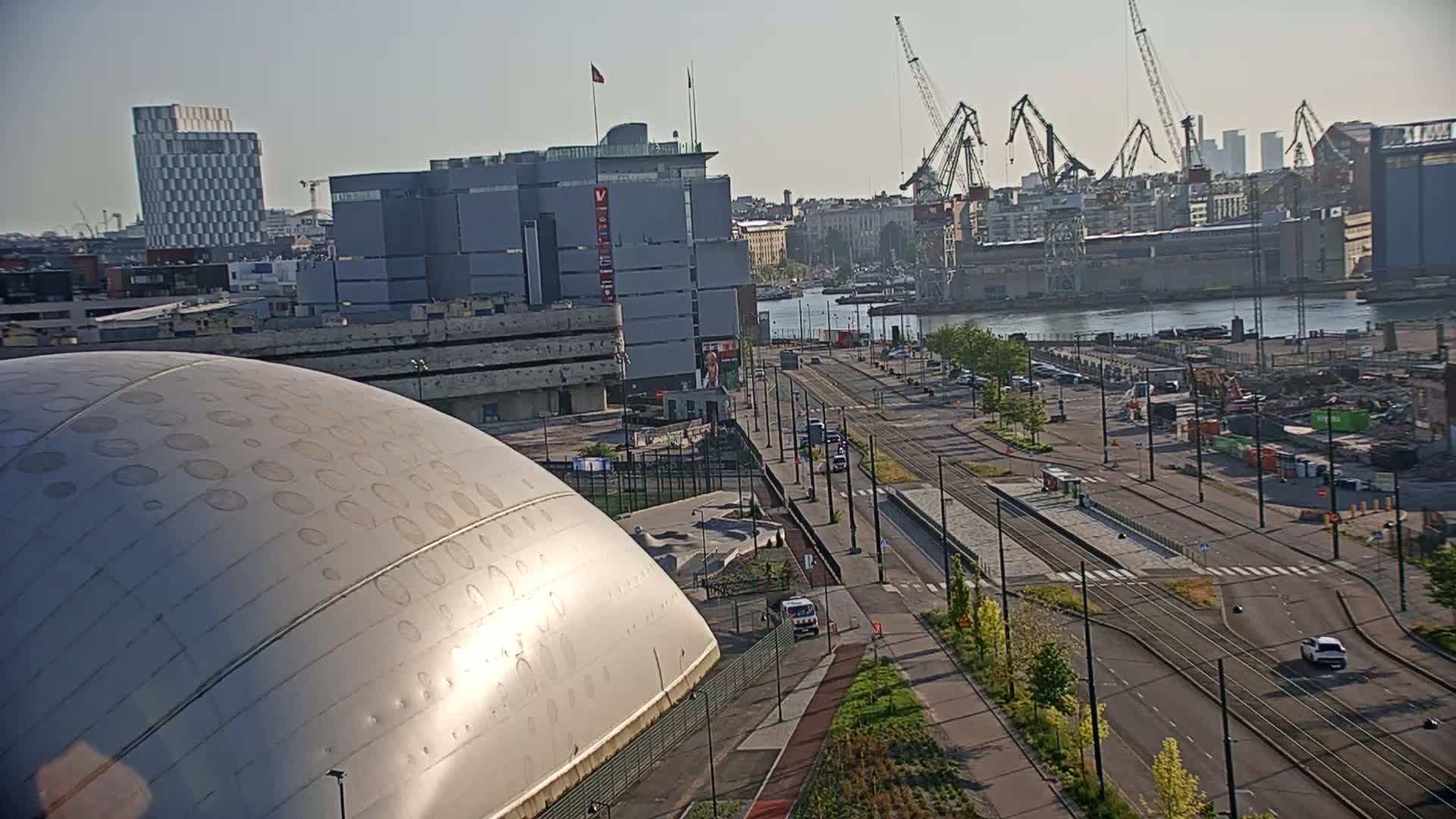 Port of Helsinki, West Harbour North View Live Cam - Hietalahti, Helsinki, Uusimaa, Finland