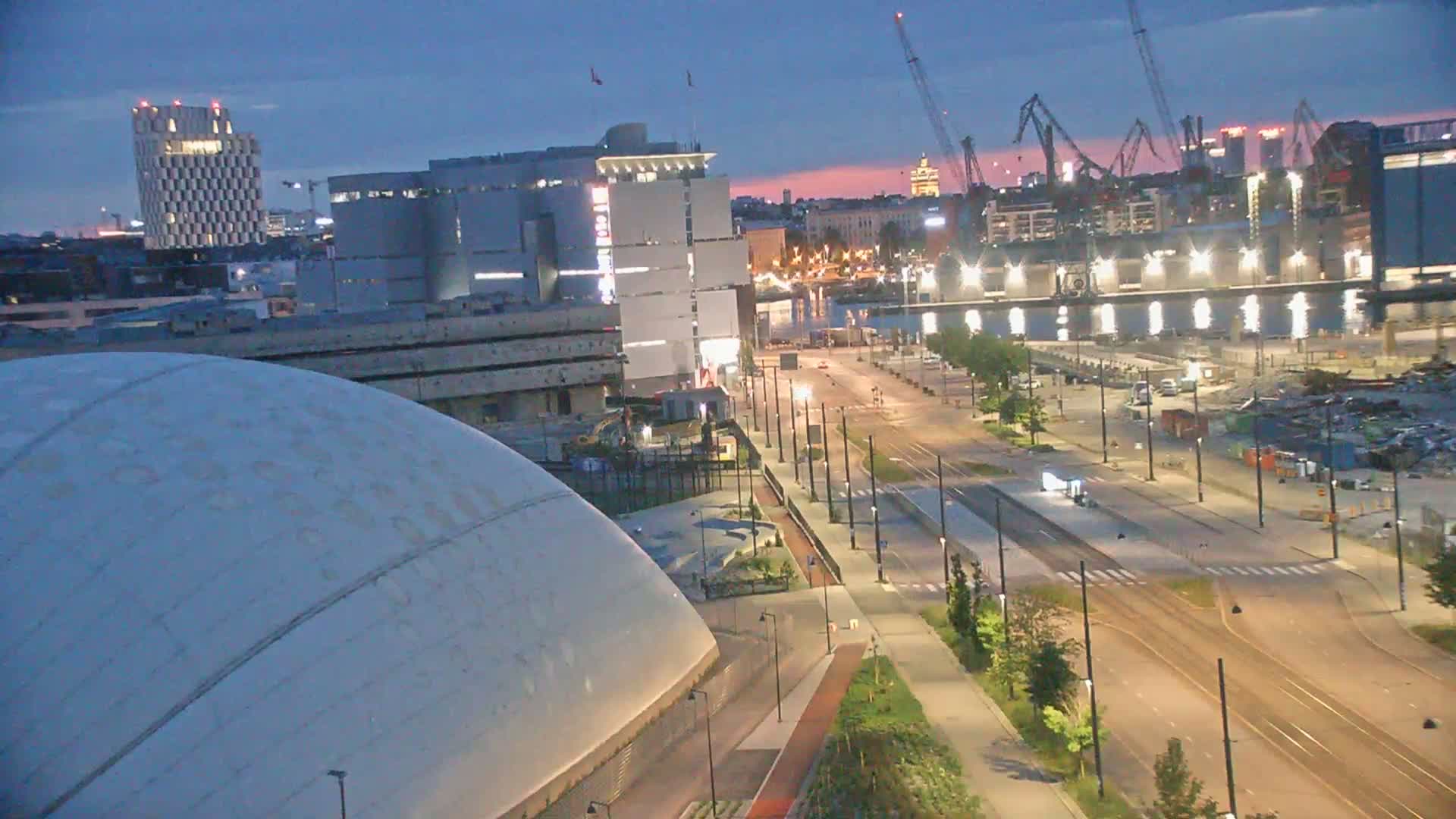 Port of Helsinki, West Harbour North View Live Cam - Hietalahti, Helsinki, Uusimaa, Finland