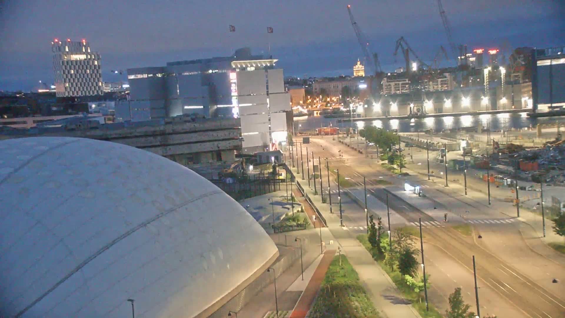 Port of Helsinki, West Harbour North View Live Cam - Hietalahti, Helsinki, Uusimaa, Finland