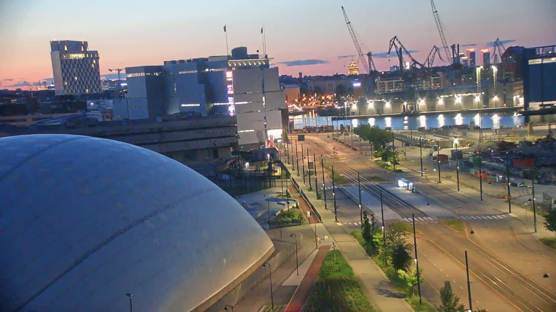 Port of Helsinki, West Harbour North View Live Cam - Hietalahti, Helsinki, Uusimaa, Finland