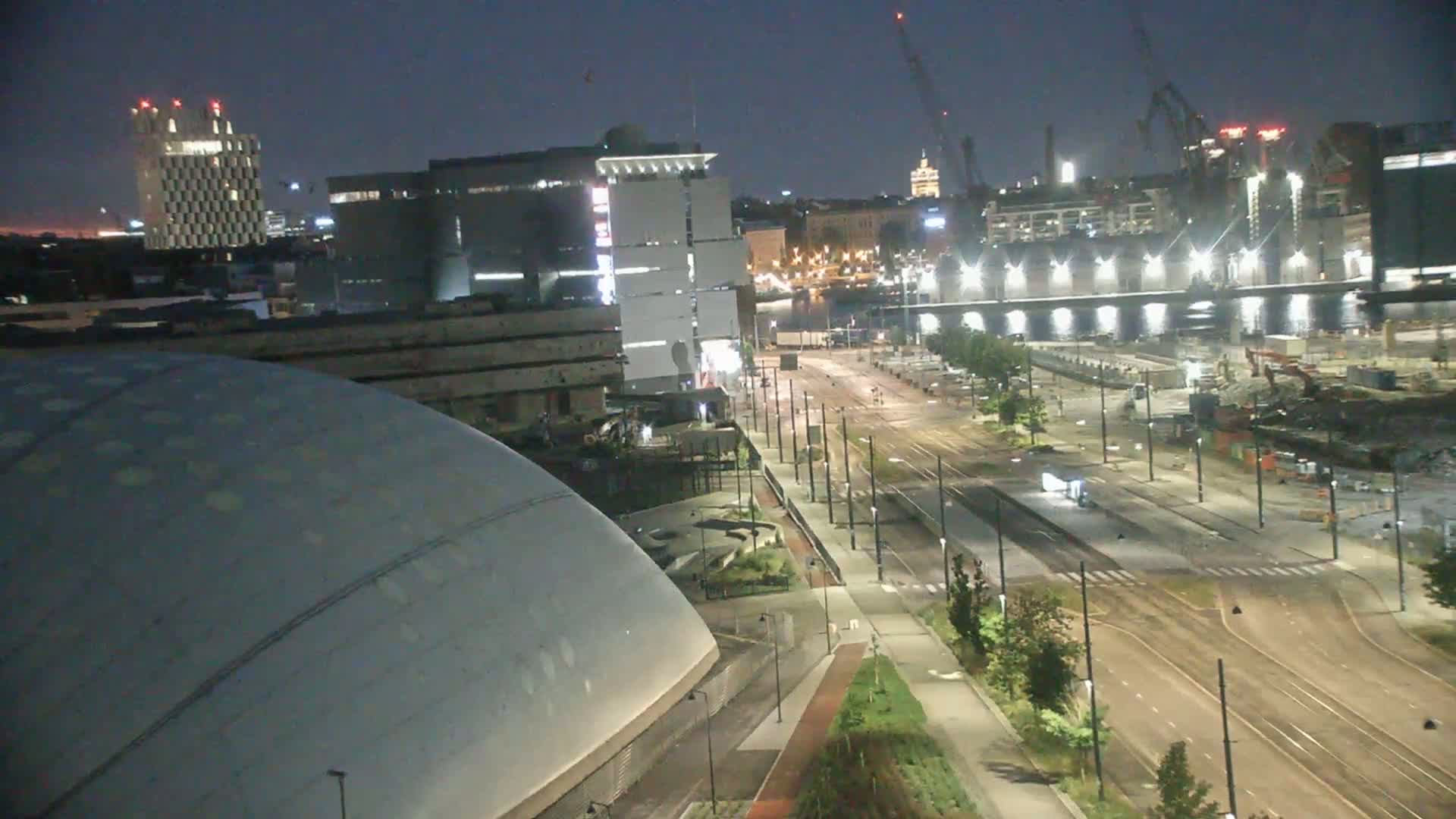 Port of Helsinki, West Harbour North View Live Cam - Hietalahti, Helsinki, Uusimaa, Finland