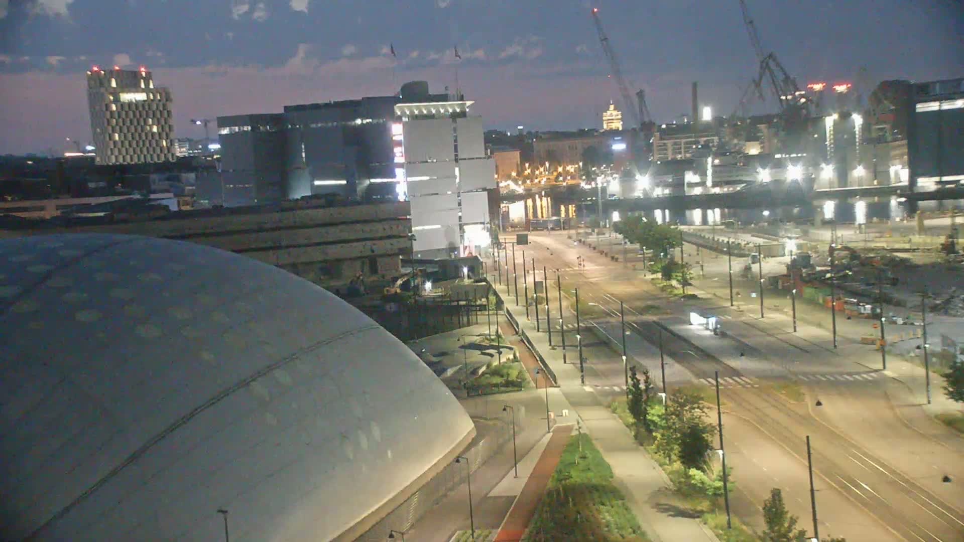 Port of Helsinki, West Harbour North View Live Cam - Hietalahti, Helsinki, Uusimaa, Finland