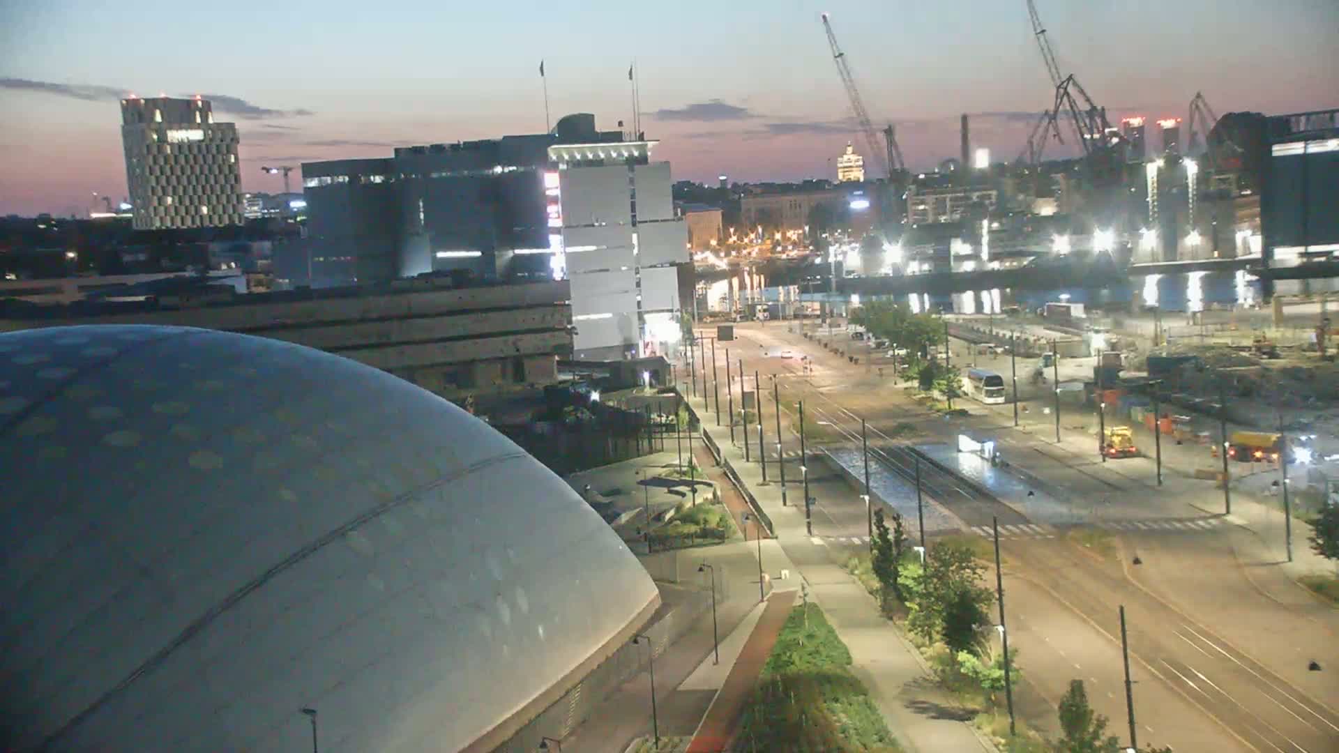 Port of Helsinki, West Harbour North View Live Cam - Hietalahti, Helsinki, Uusimaa, Finland