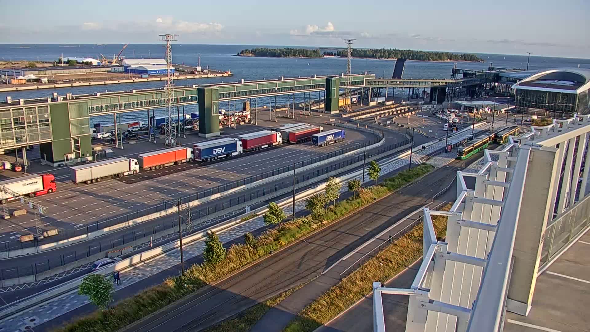 Port of Helsinki, West Harbour North View Live Cam - Hietalahti, Helsinki, Uusimaa, Finland