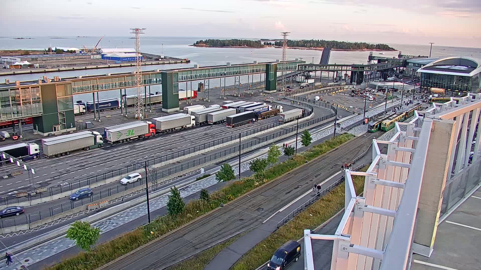 Port of Helsinki, West Harbour North View Live Cam - Hietalahti, Helsinki, Uusimaa, Finland