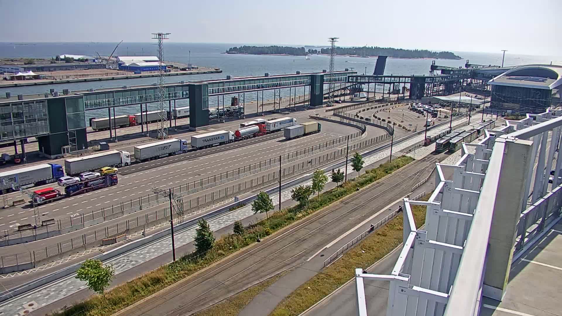 Port of Helsinki, West Harbour North View Live Cam - Hietalahti, Helsinki, Uusimaa, Finland