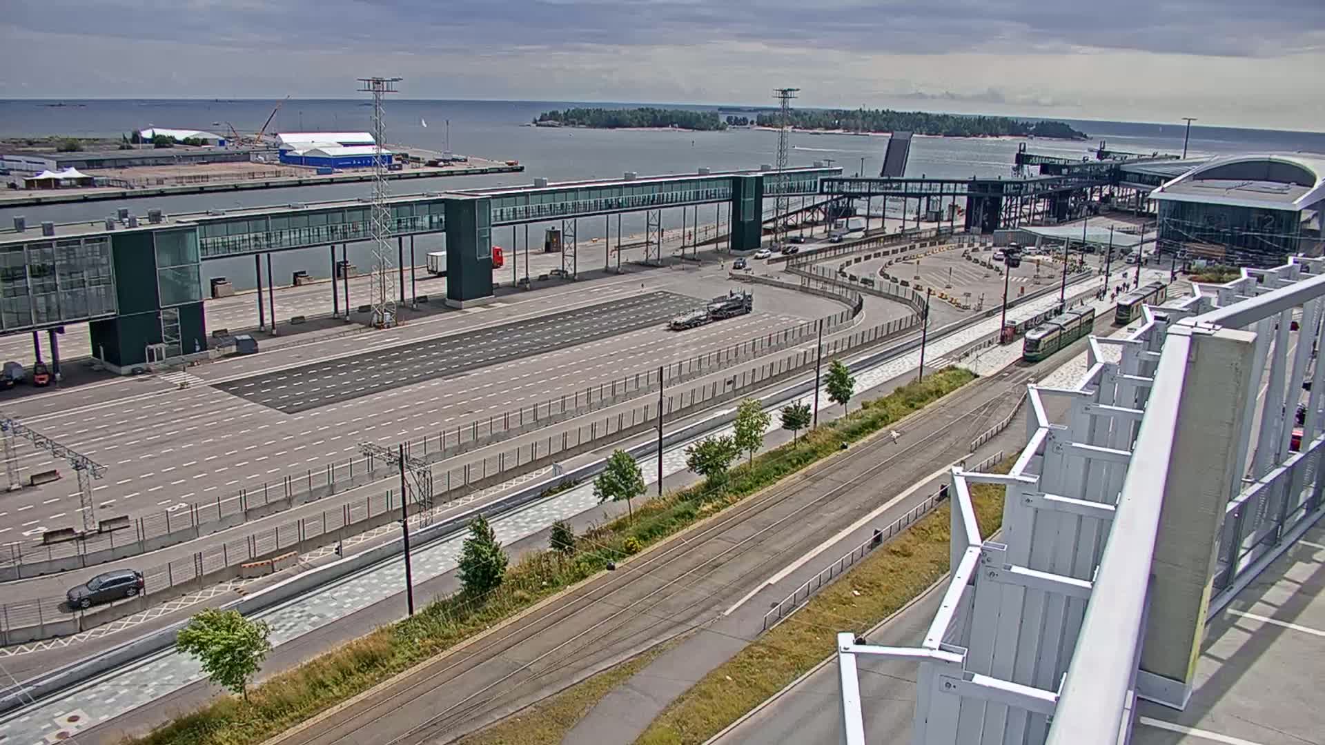 Port of Helsinki, West Harbour North View Live Cam - Hietalahti, Helsinki, Uusimaa, Finland