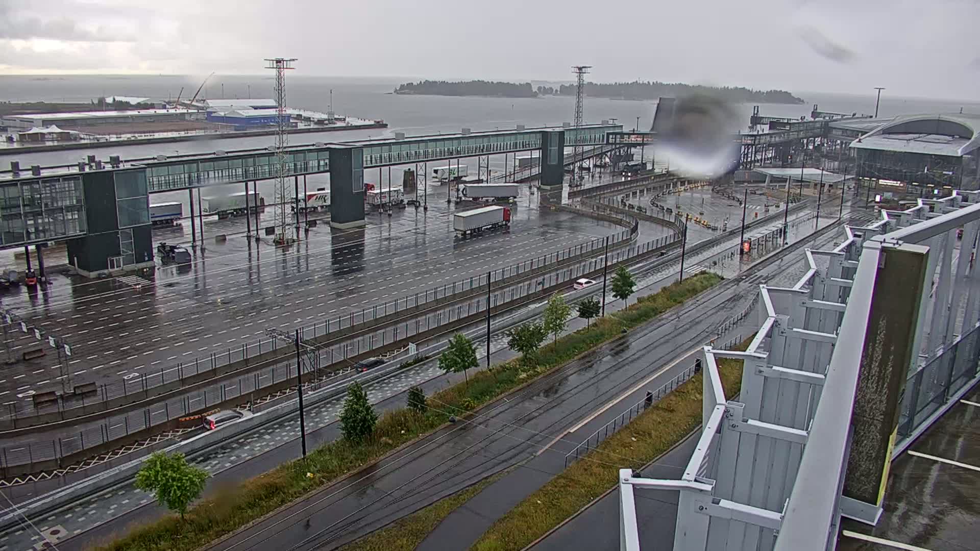 Port of Helsinki, West Harbour North View Live Cam - Hietalahti, Helsinki, Uusimaa, Finland
