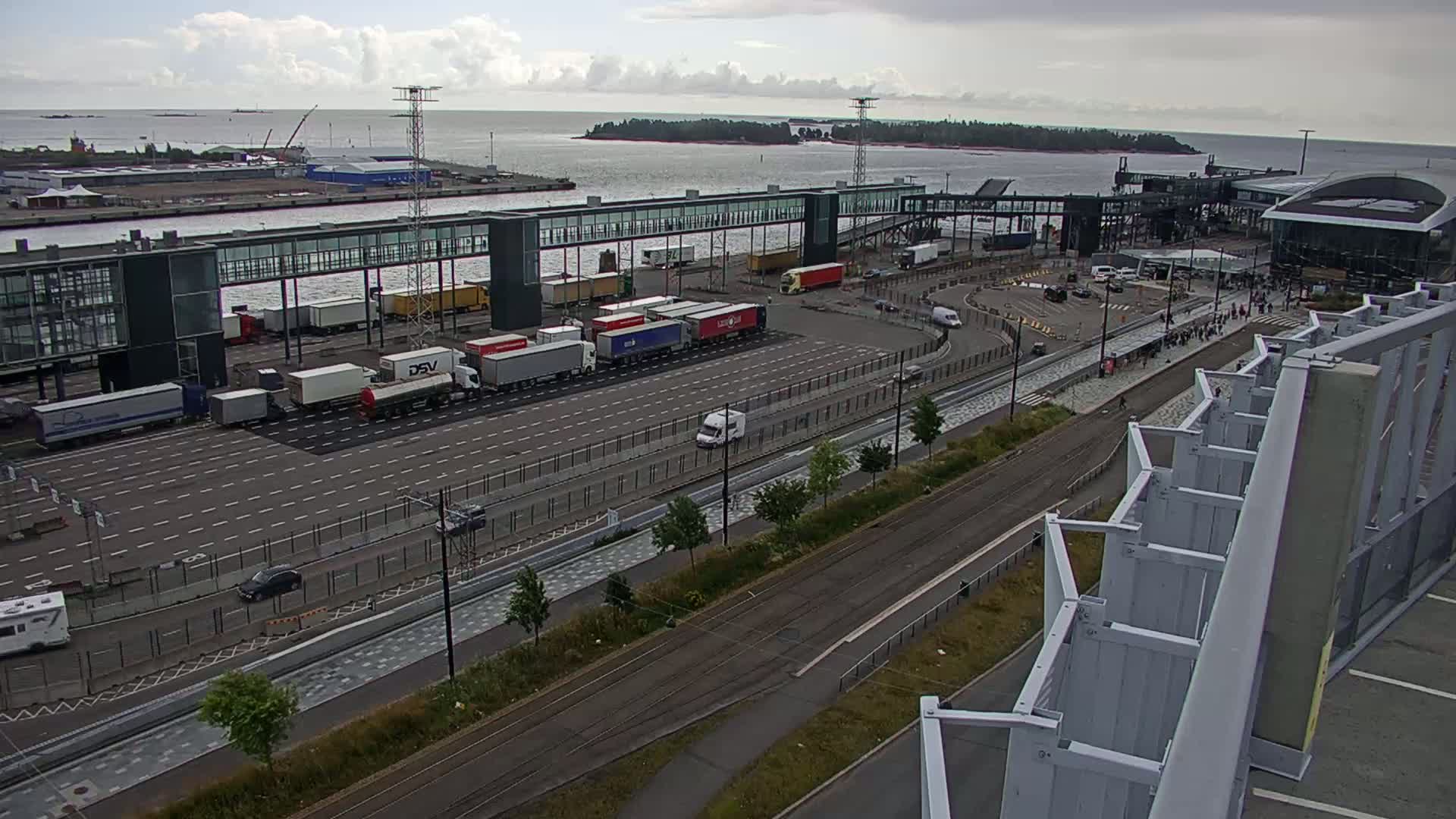 Port of Helsinki, West Harbour North View Live Cam - Hietalahti, Helsinki, Uusimaa, Finland