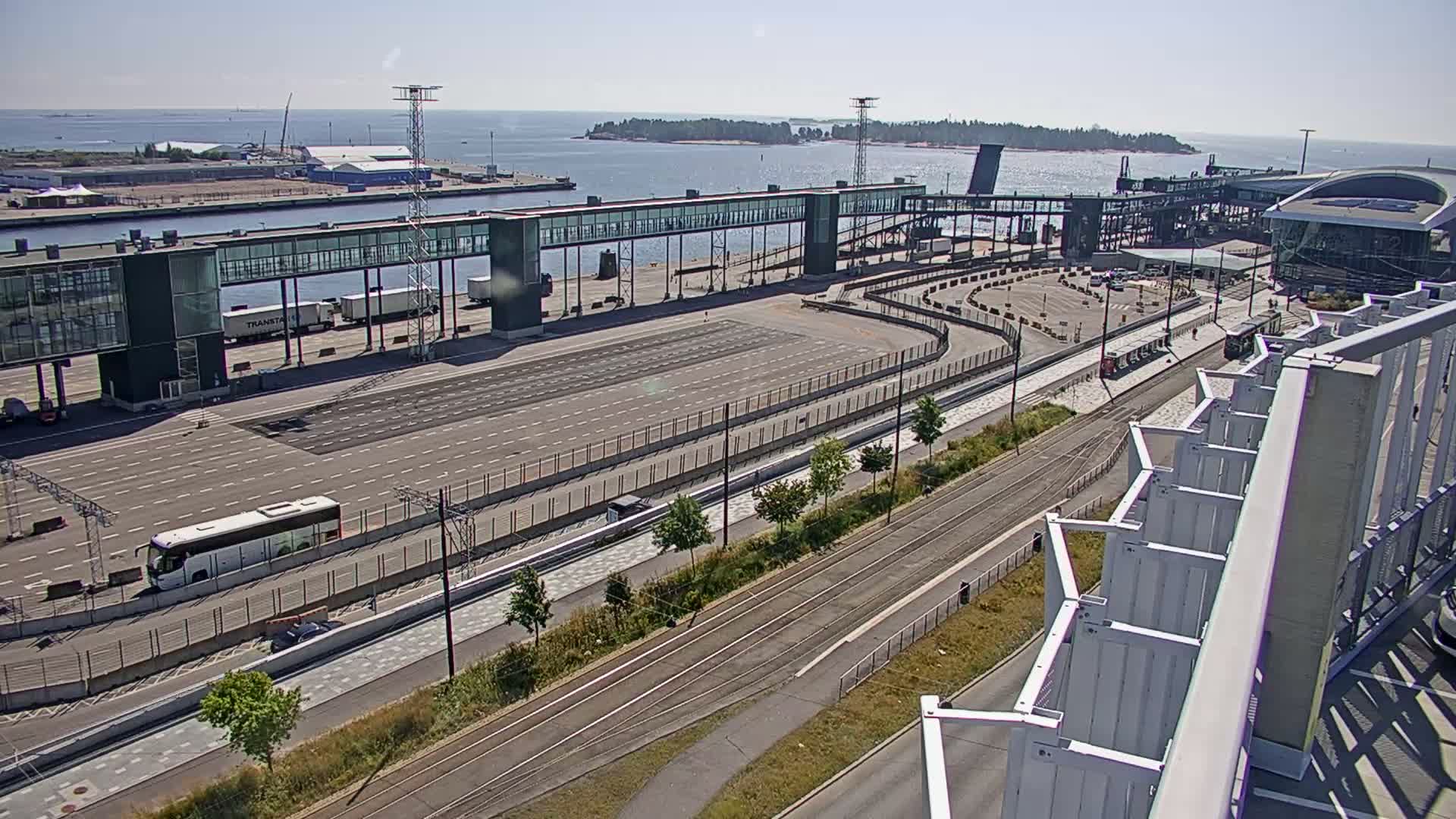 Port of Helsinki, West Harbour North View Live Cam - Hietalahti, Helsinki, Uusimaa, Finland