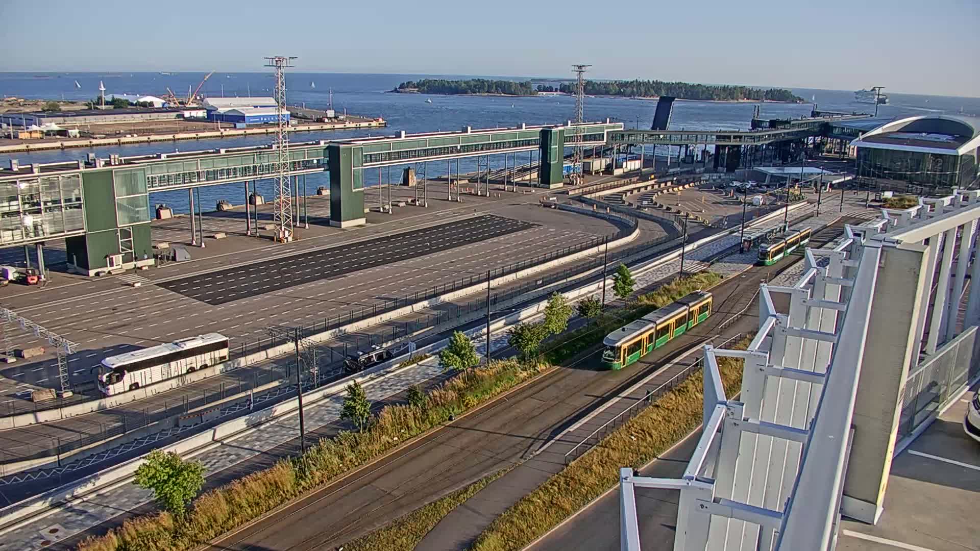 Port of Helsinki, West Harbour North View Live Cam - Hietalahti, Helsinki, Uusimaa, Finland