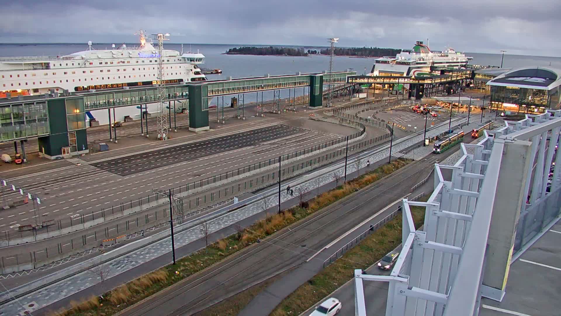 Port of Helsinki, West Harbour North View Live Cam - Hietalahti, Helsinki, Uusimaa, Finland