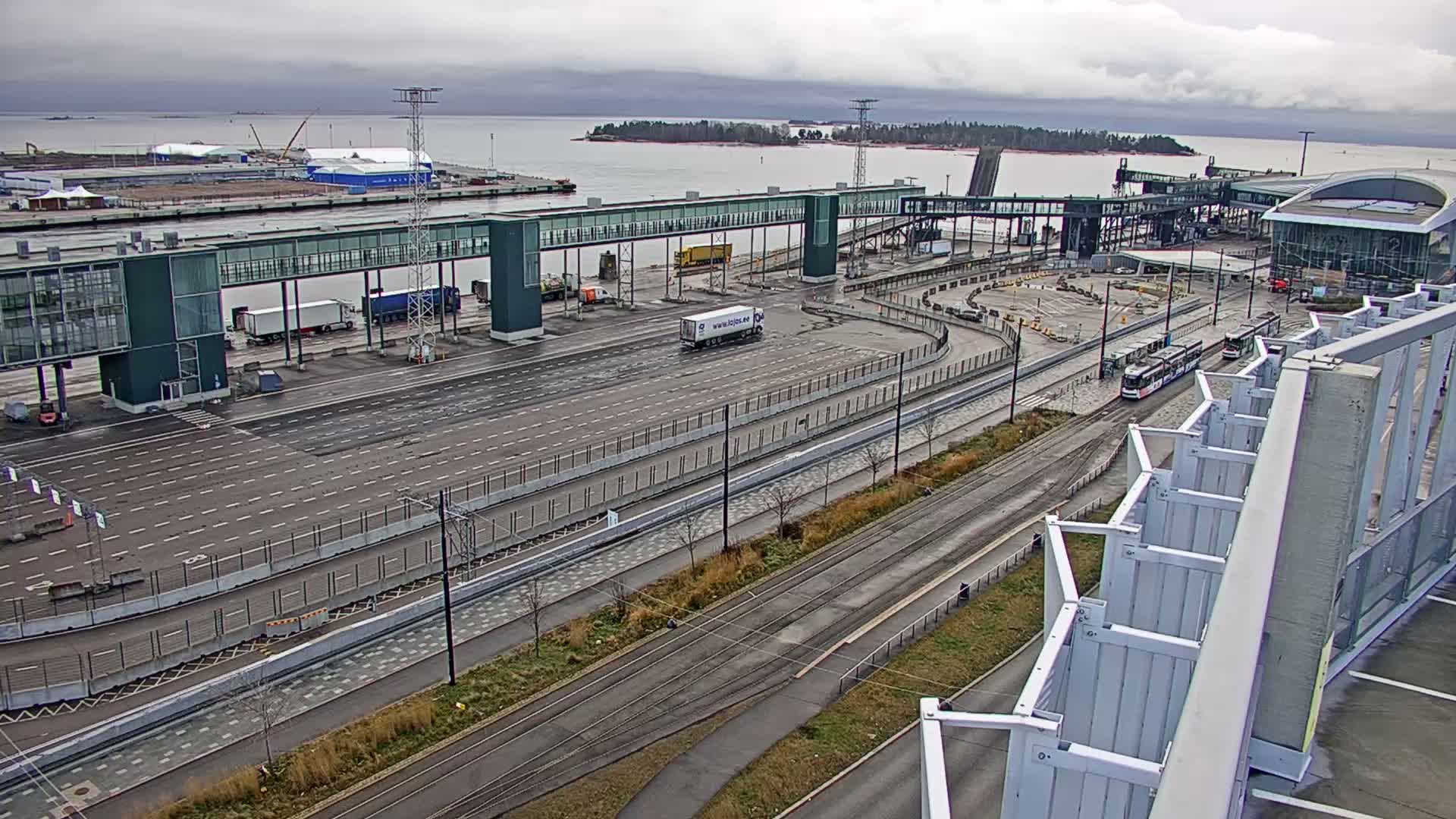 Port of Helsinki, West Harbour North View Live Cam - Hietalahti, Helsinki, Uusimaa, Finland