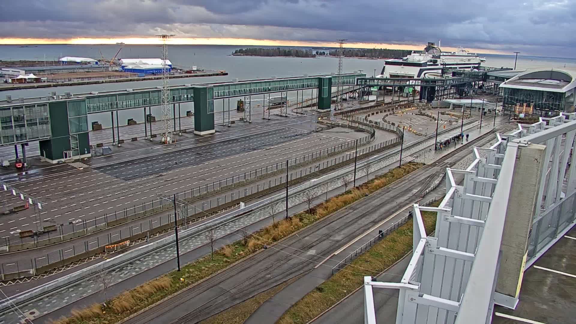 Port of Helsinki, West Harbour North View Live Cam - Hietalahti, Helsinki, Uusimaa, Finland