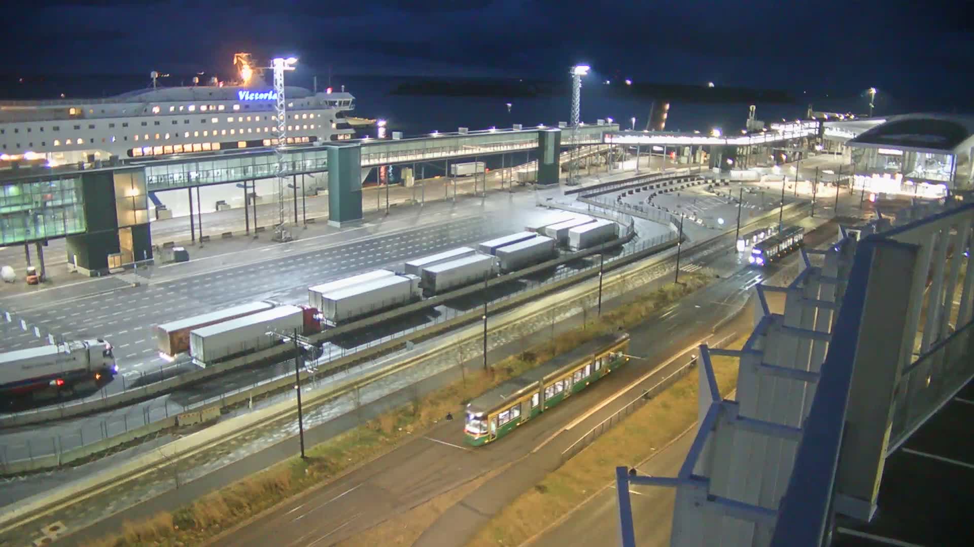 Port of Helsinki, West Harbour North View Live Cam - Hietalahti, Helsinki, Uusimaa, Finland