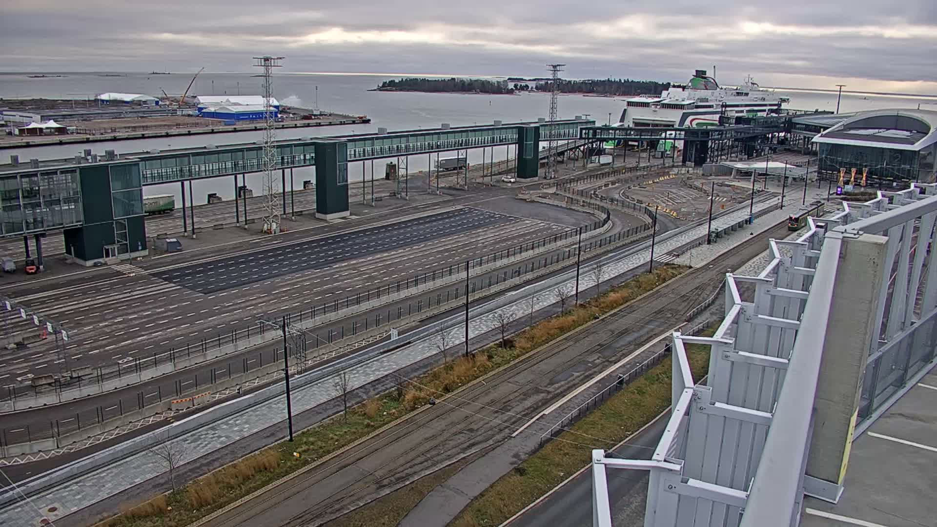 Port of Helsinki, West Harbour North View Live Cam - Hietalahti, Helsinki, Uusimaa, Finland