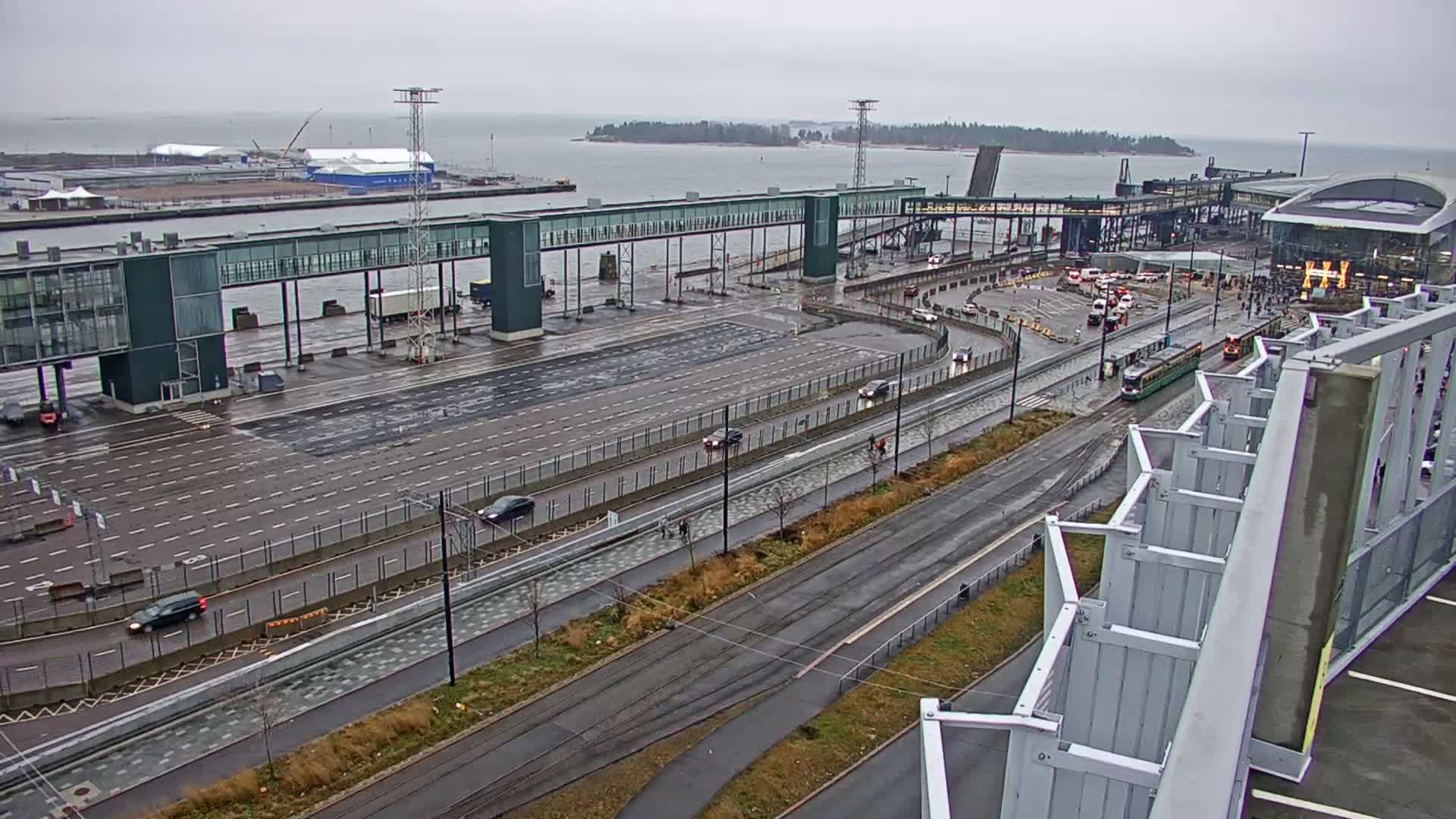 Port of Helsinki, West Harbour North View Live Cam - Hietalahti, Helsinki, Uusimaa, Finland