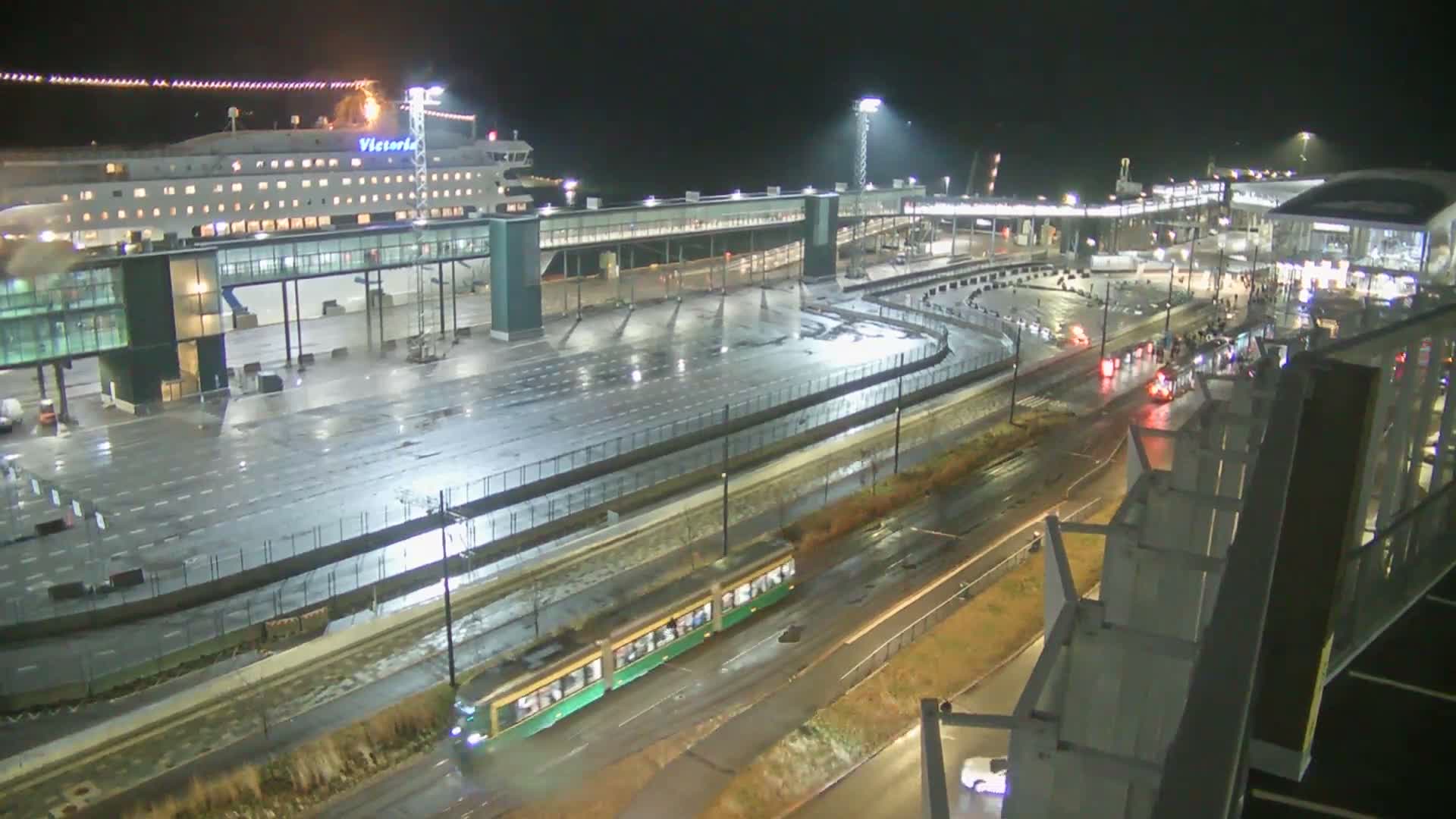 Port of Helsinki, West Harbour North View Live Cam - Hietalahti, Helsinki, Uusimaa, Finland