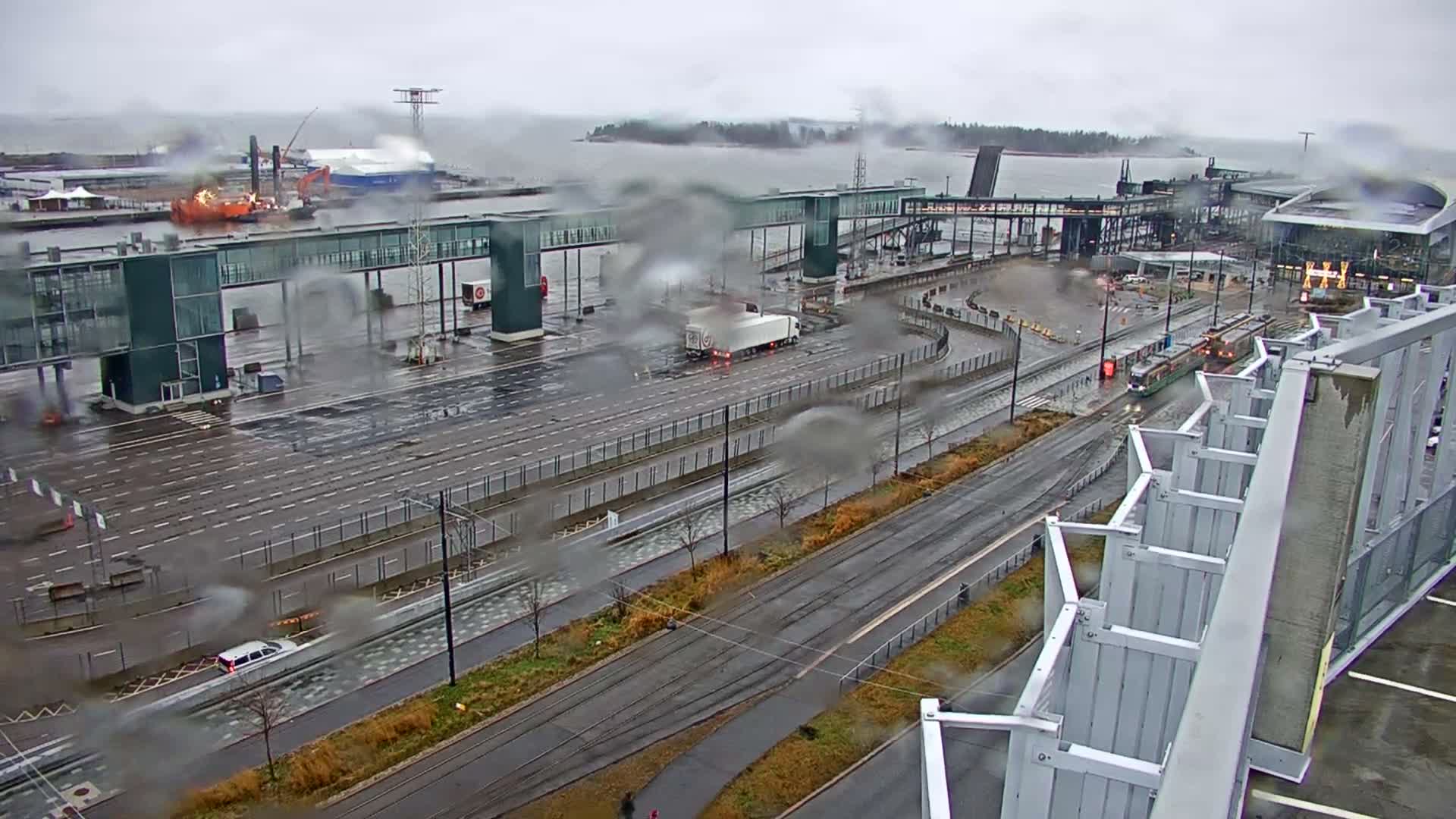 Port of Helsinki, West Harbour North View Live Cam - Hietalahti, Helsinki, Uusimaa, Finland