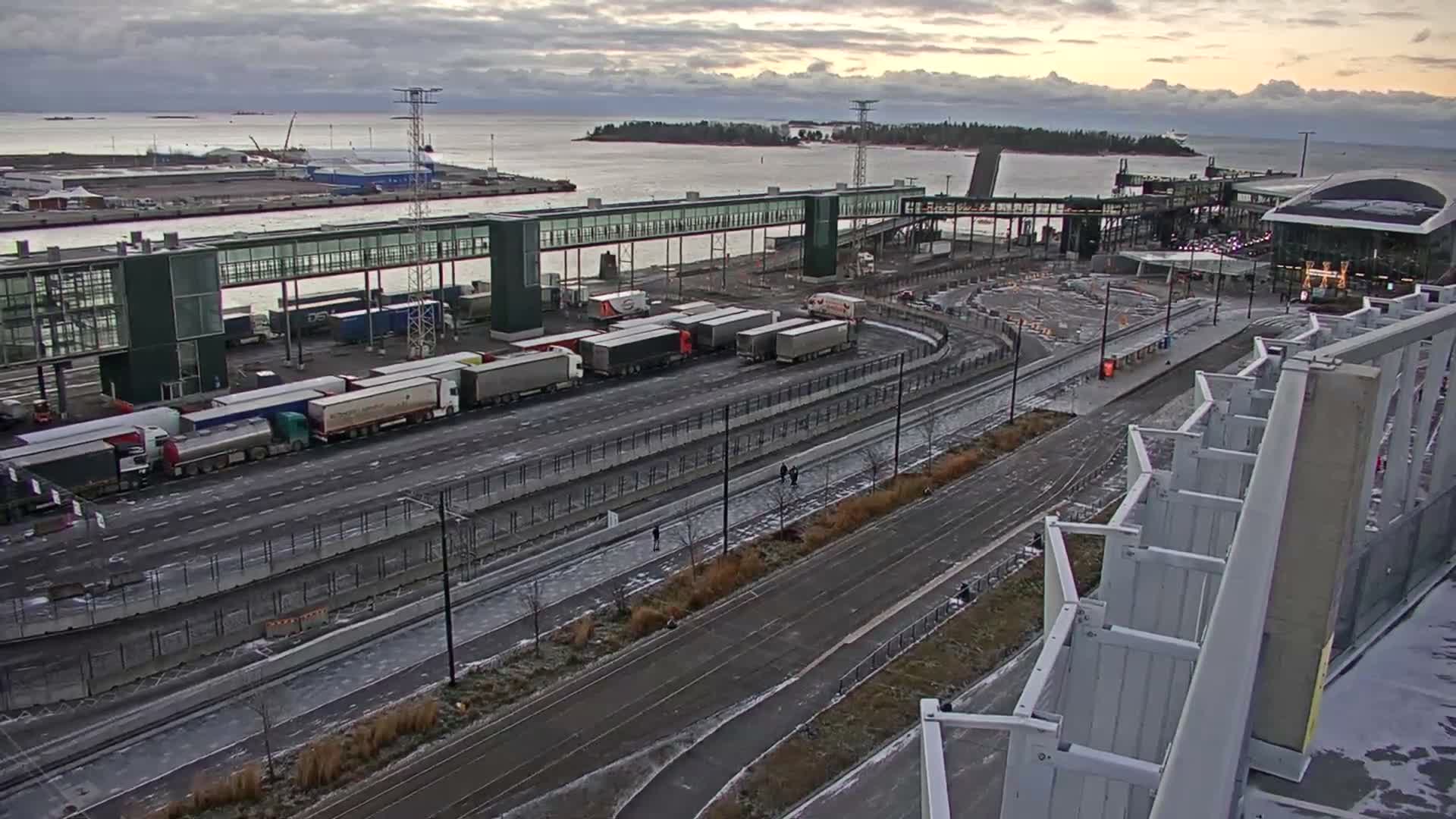 Port of Helsinki, West Harbour North View Live Cam - Hietalahti, Helsinki, Uusimaa, Finland
