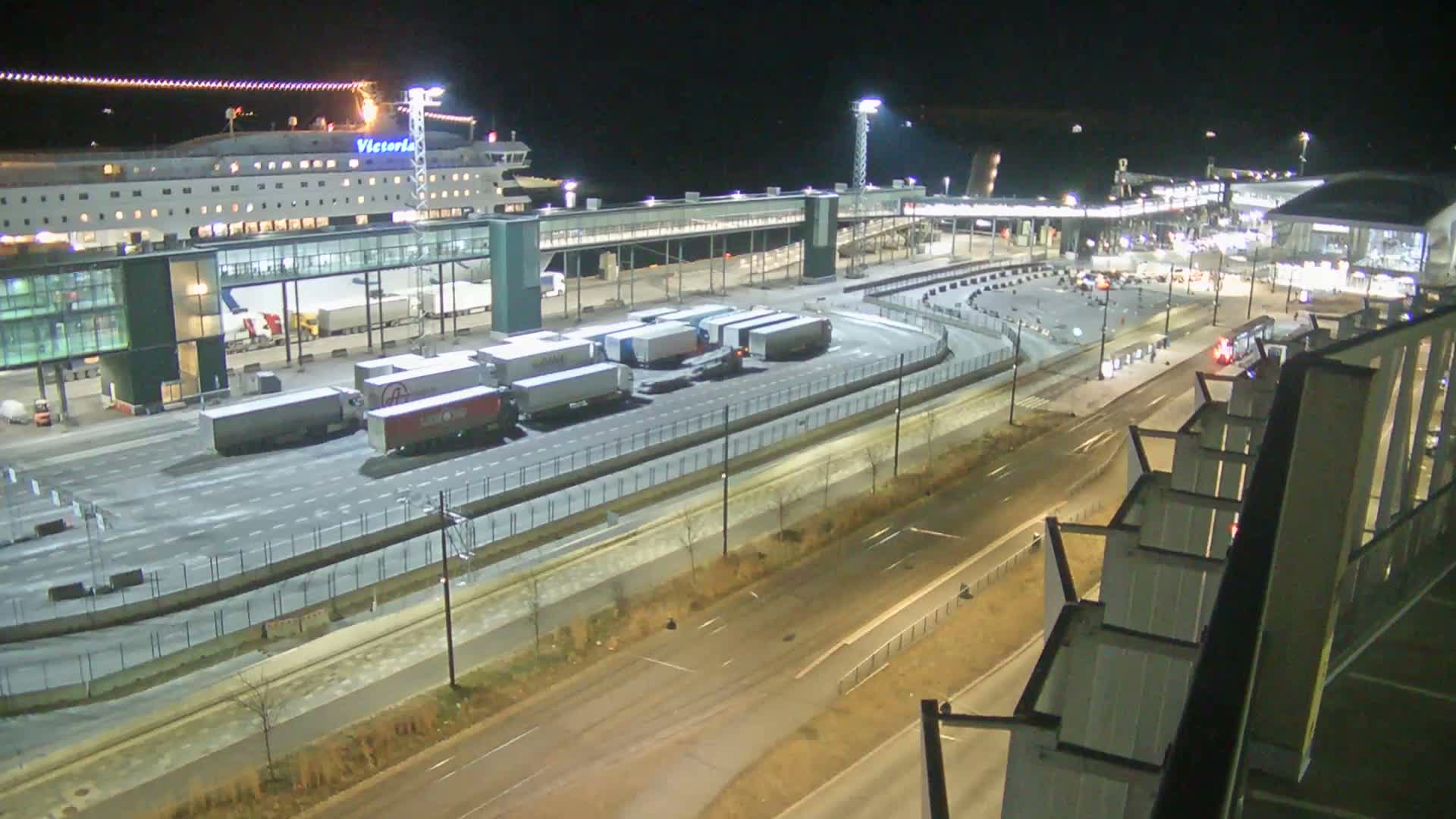 Port of Helsinki, West Harbour North View Live Cam - Hietalahti, Helsinki, Uusimaa, Finland