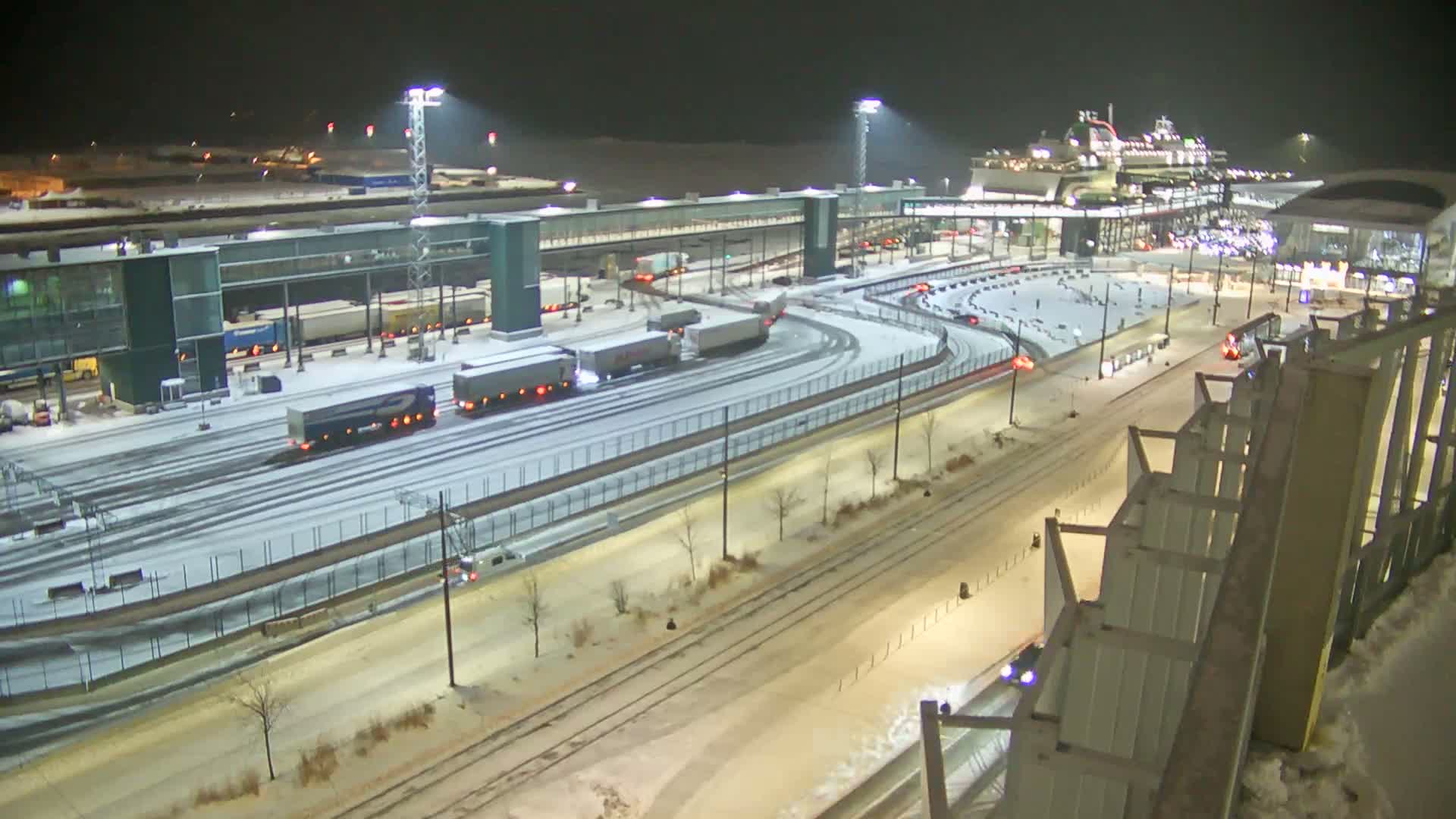 Port of Helsinki, West Harbour North View Live Cam - Hietalahti, Helsinki, Uusimaa, Finland