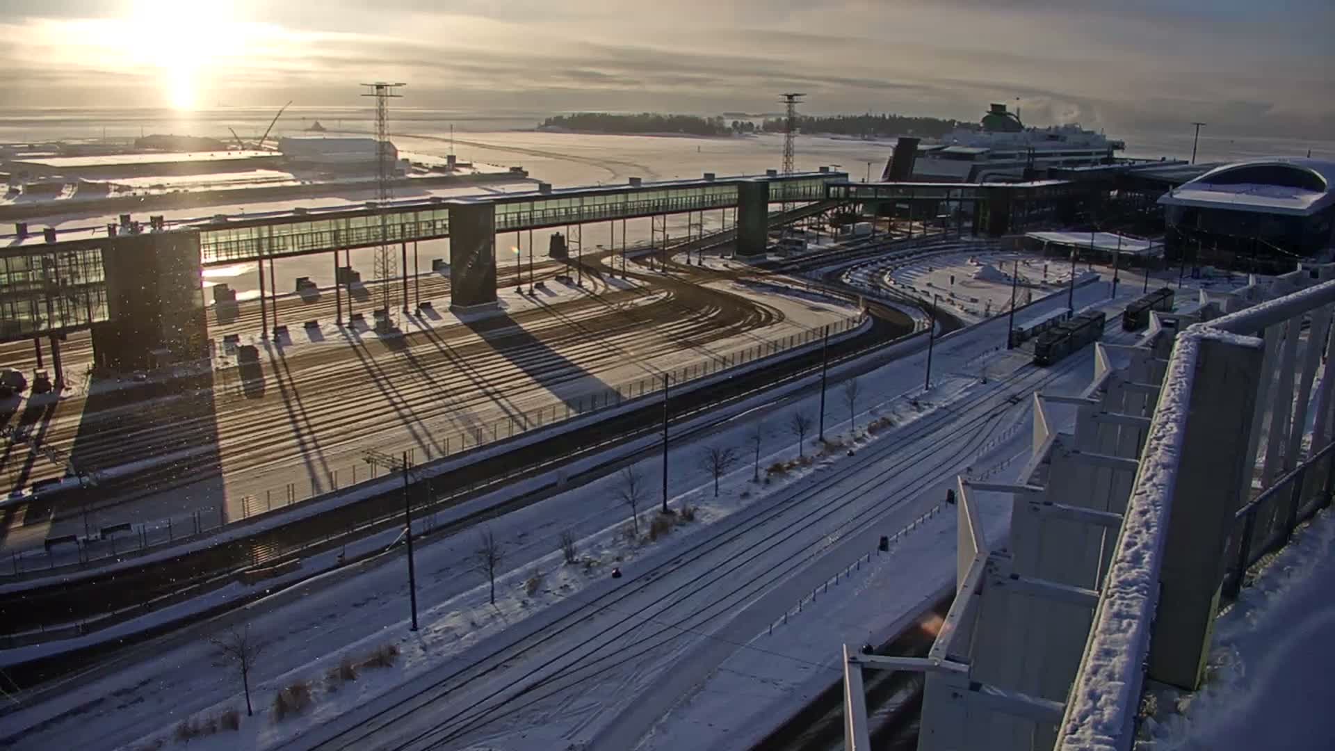 Port of Helsinki, West Harbour North View Live Cam - Hietalahti, Helsinki, Uusimaa, Finland