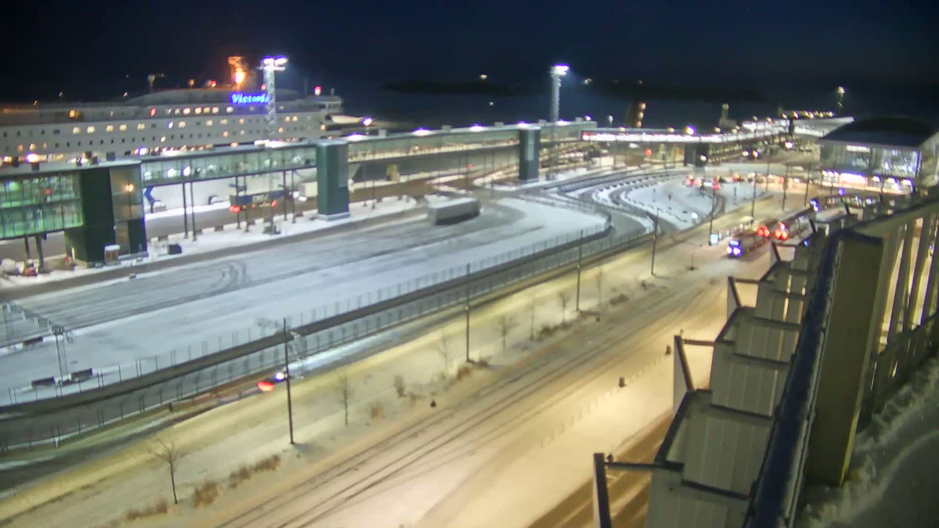 Port of Helsinki, West Harbour North View Live Cam - Hietalahti, Helsinki, Uusimaa, Finland