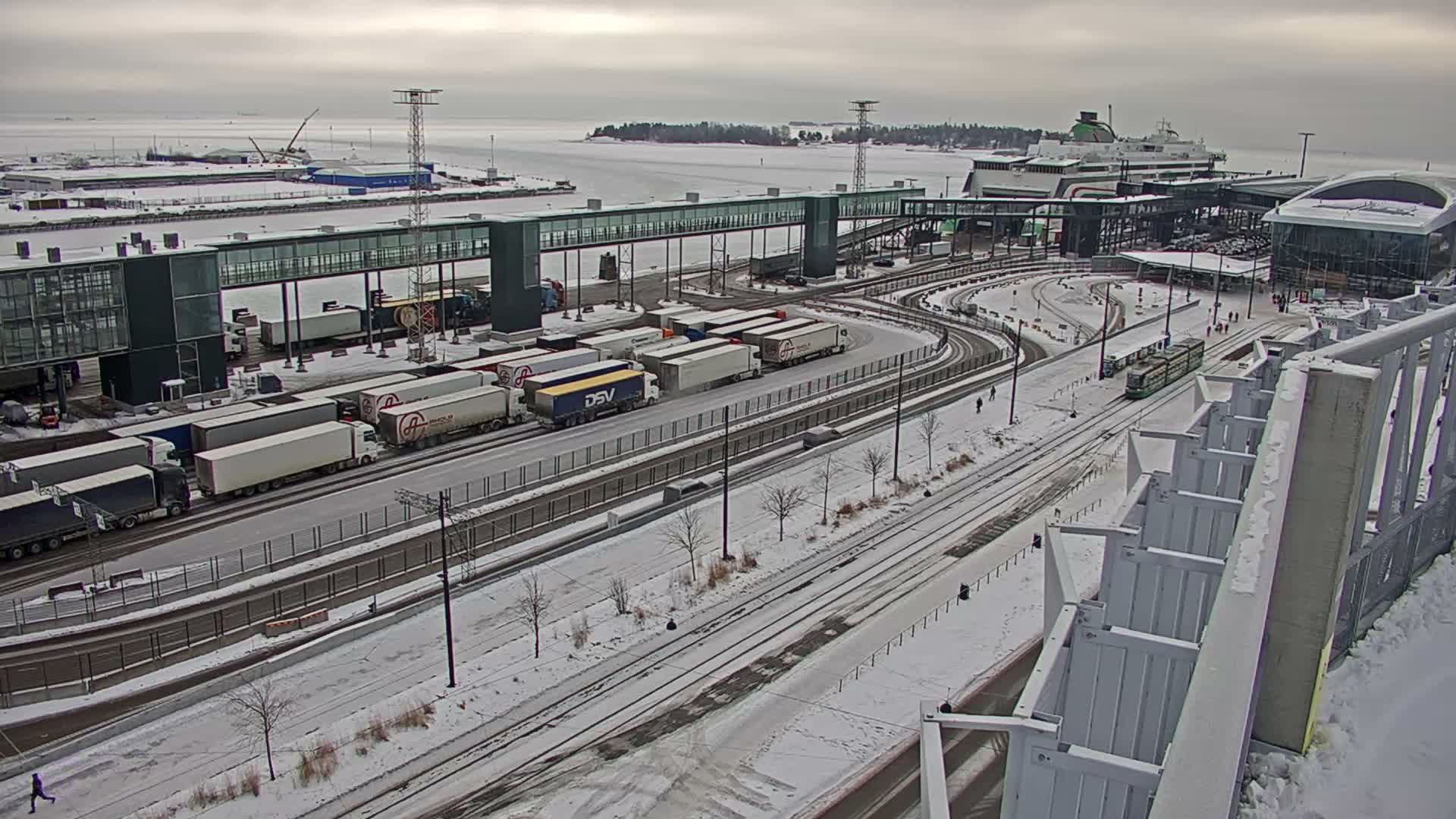 Port of Helsinki, West Harbour North View Live Cam - Hietalahti, Helsinki, Uusimaa, Finland