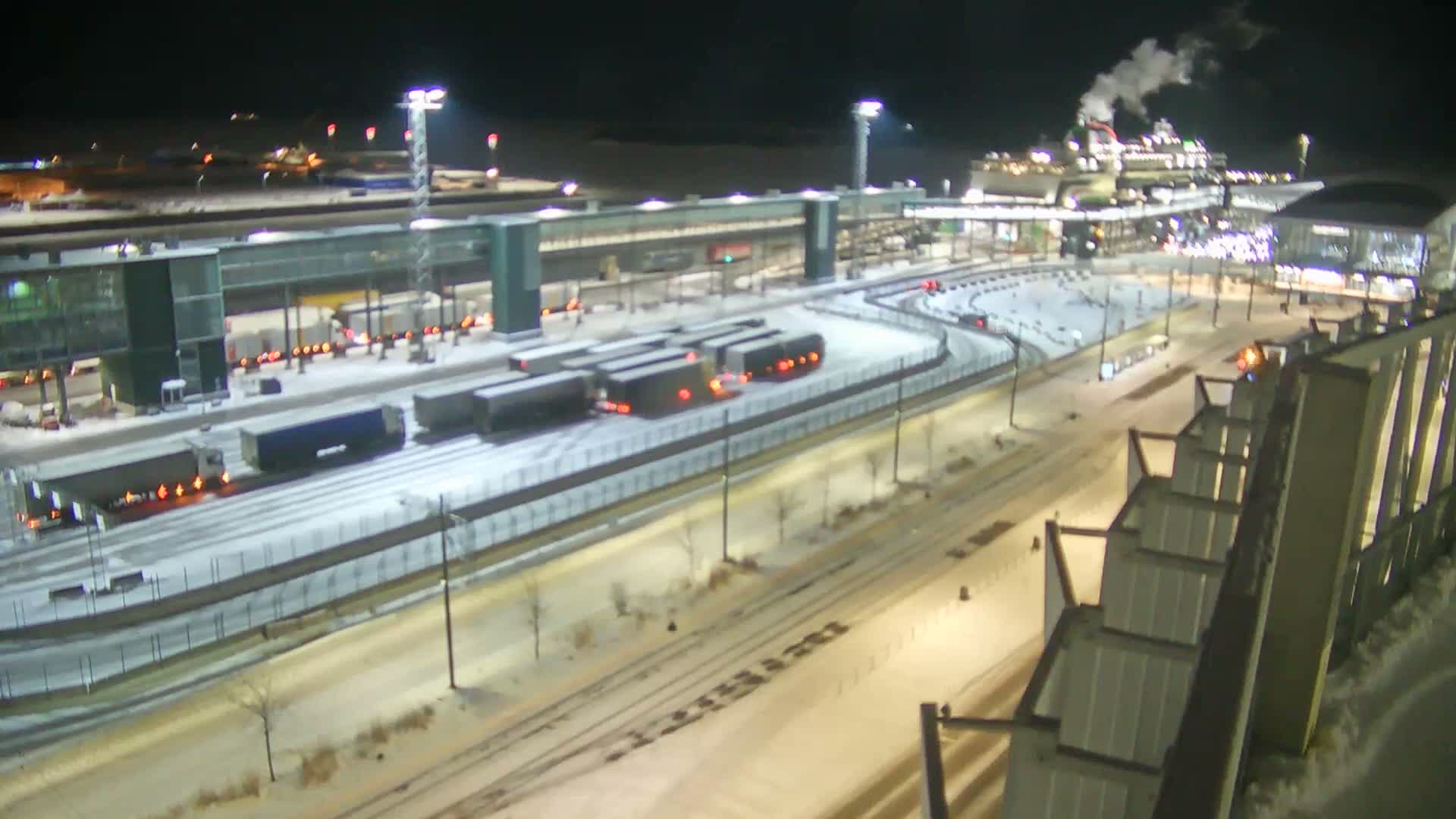 Port of Helsinki, West Harbour North View Live Cam - Hietalahti, Helsinki, Uusimaa, Finland