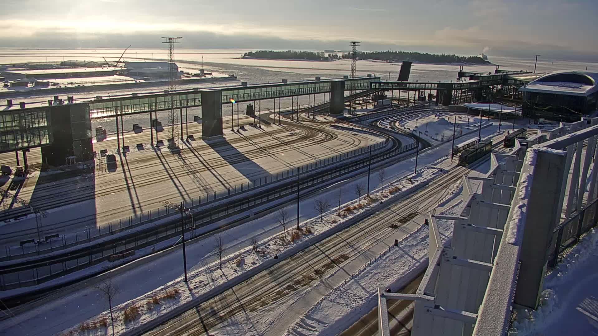 Port of Helsinki, West Harbour North View Live Cam - Hietalahti, Helsinki, Uusimaa, Finland