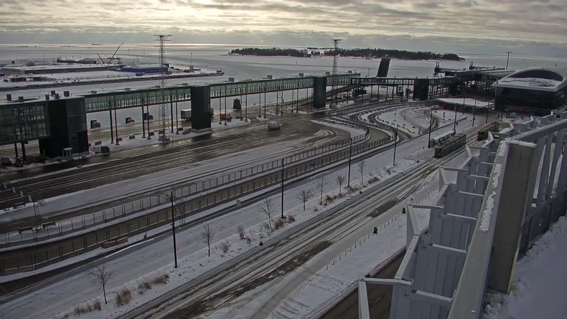 Port of Helsinki, West Harbour North View Live Cam - Hietalahti, Helsinki, Uusimaa, Finland