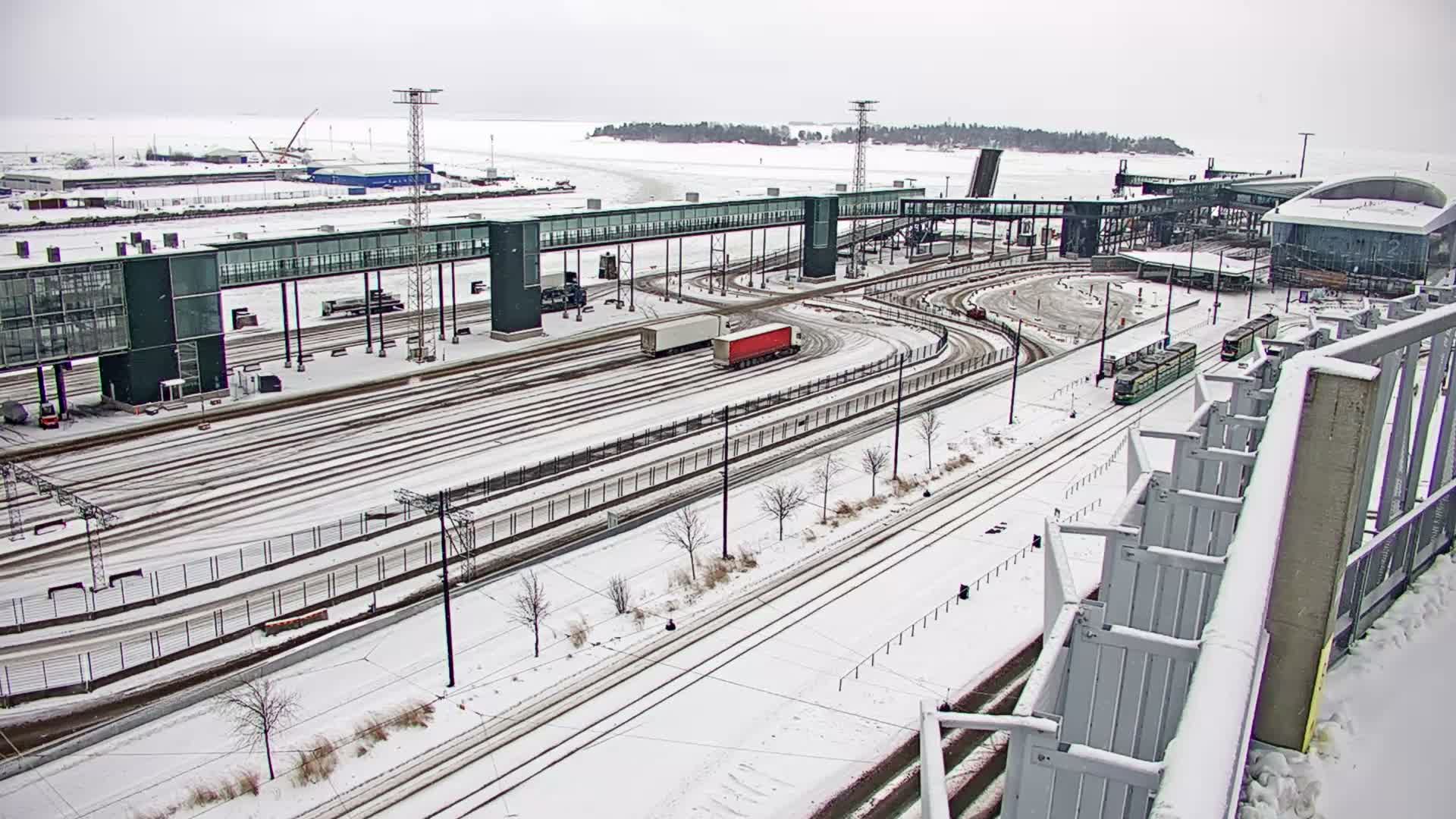 Port of Helsinki, West Harbour North View Live Cam - Hietalahti, Helsinki, Uusimaa, Finland