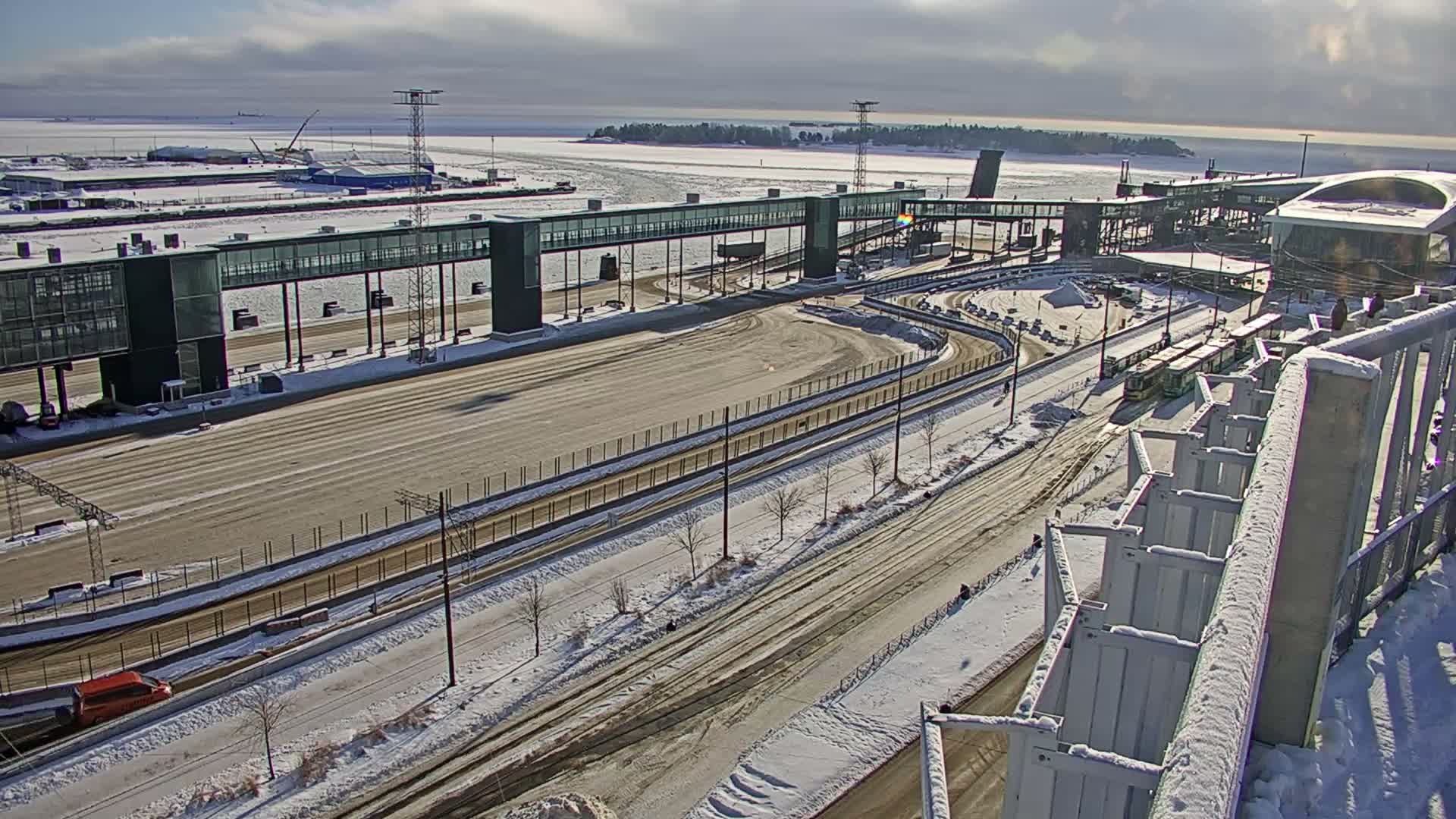 Port of Helsinki, West Harbour North View Live Cam - Hietalahti, Helsinki, Uusimaa, Finland