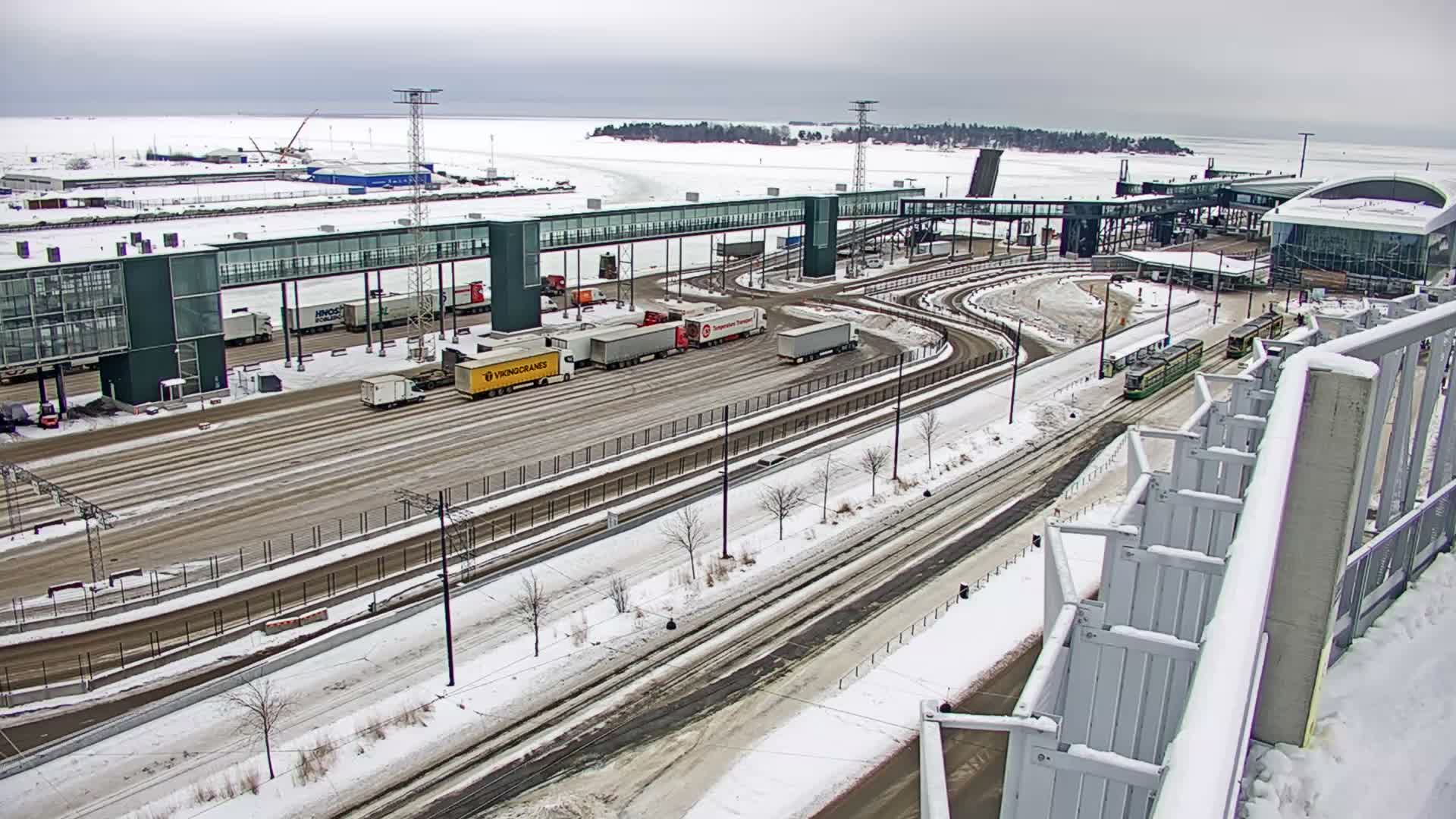 Port of Helsinki, West Harbour North View Live Cam - Hietalahti, Helsinki, Uusimaa, Finland