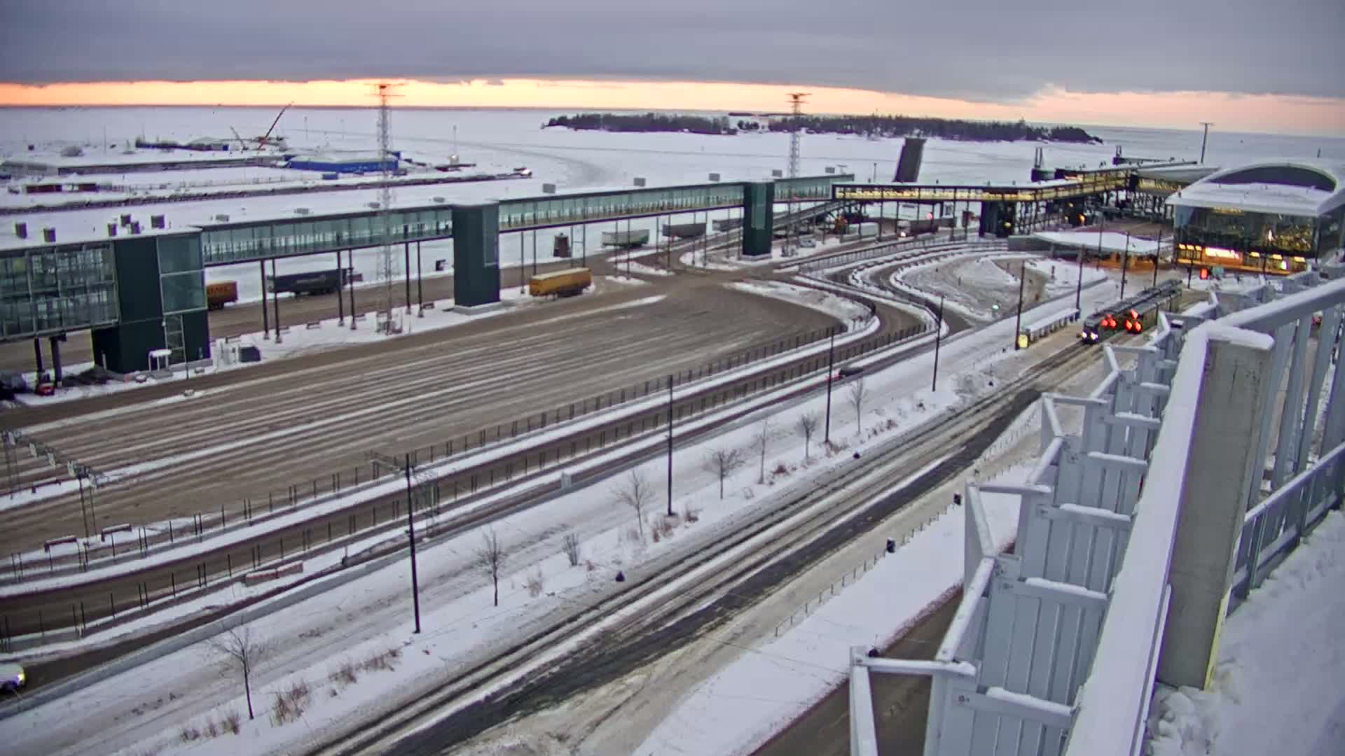 Port of Helsinki, West Harbour North View Live Cam - Hietalahti, Helsinki, Uusimaa, Finland