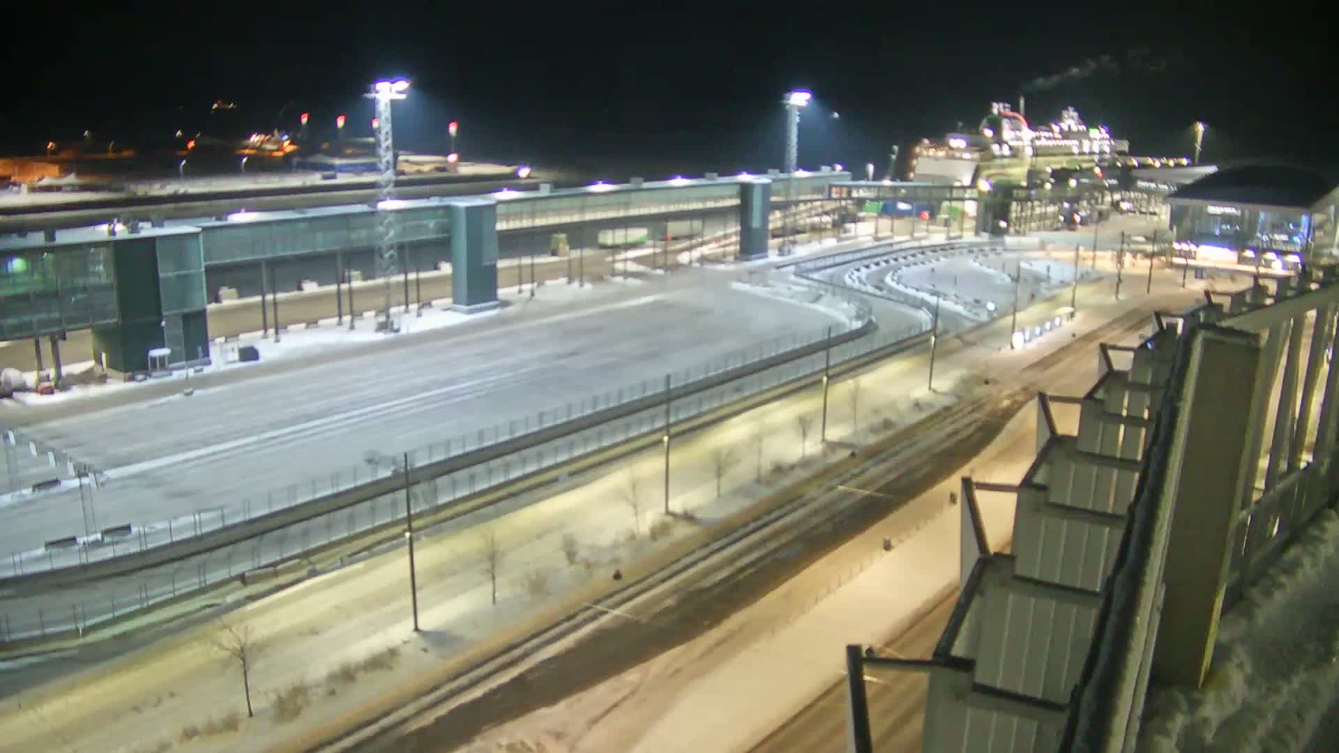 Port of Helsinki, West Harbour North View Live Cam - Hietalahti, Helsinki, Uusimaa, Finland