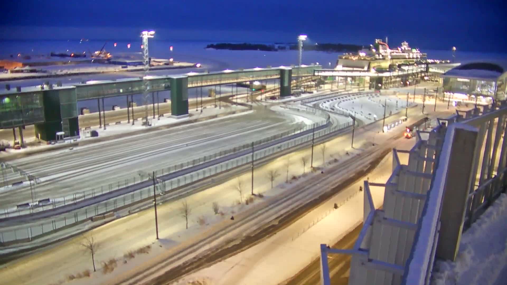 Port of Helsinki, West Harbour North View Live Cam - Hietalahti, Helsinki, Uusimaa, Finland