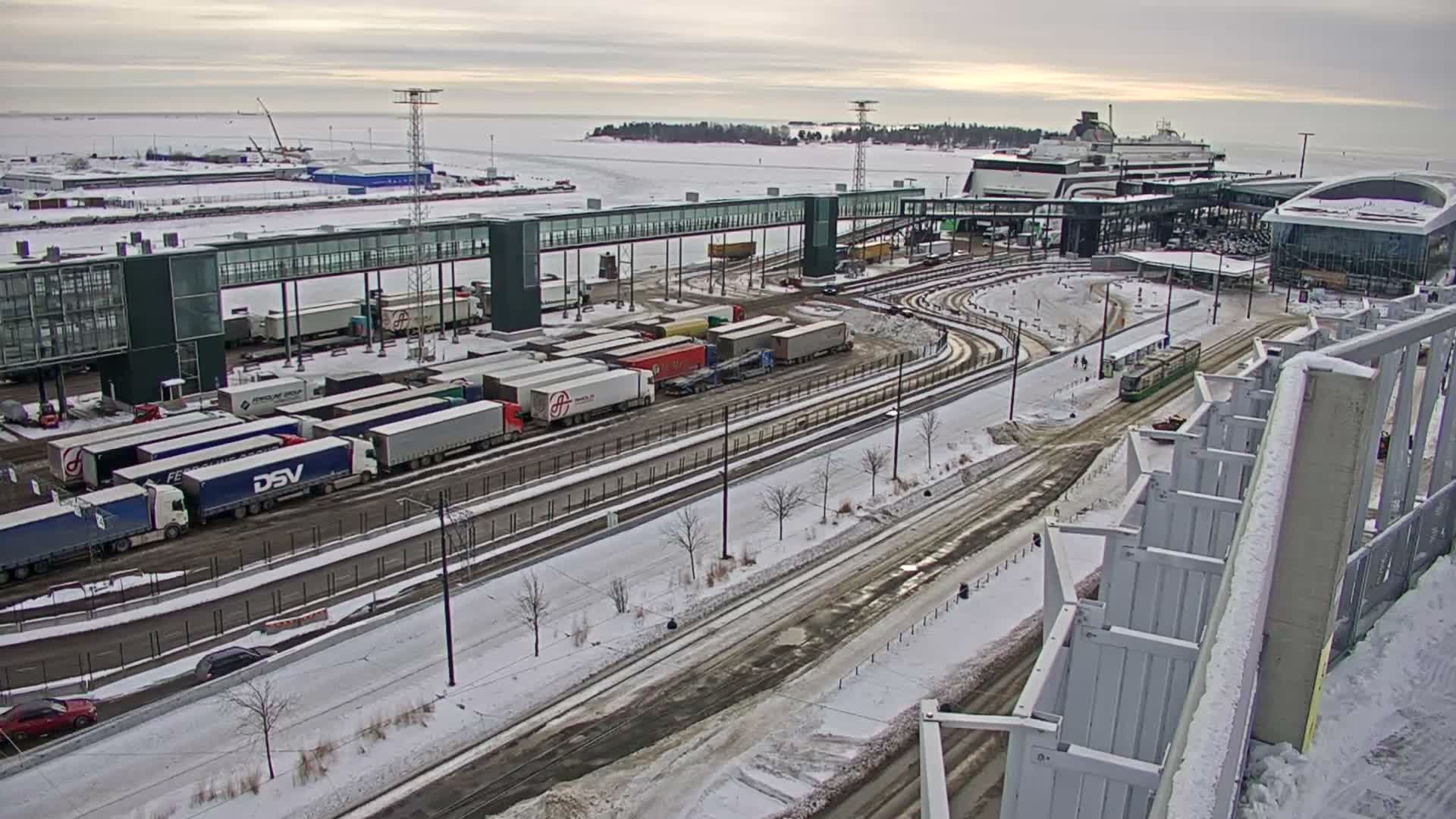 Port of Helsinki, West Harbour North View Live Cam - Hietalahti, Helsinki, Uusimaa, Finland