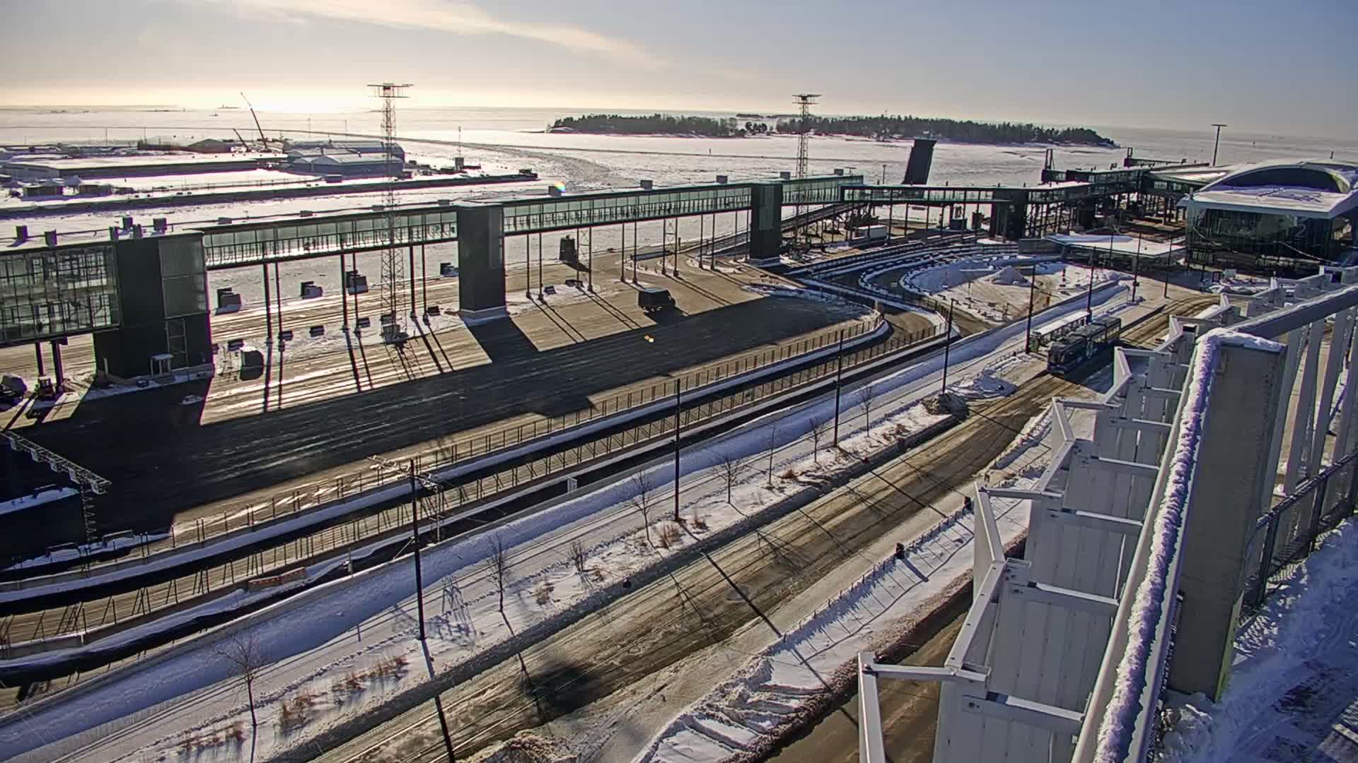 Port of Helsinki, West Harbour North View Live Cam - Hietalahti, Helsinki, Uusimaa, Finland