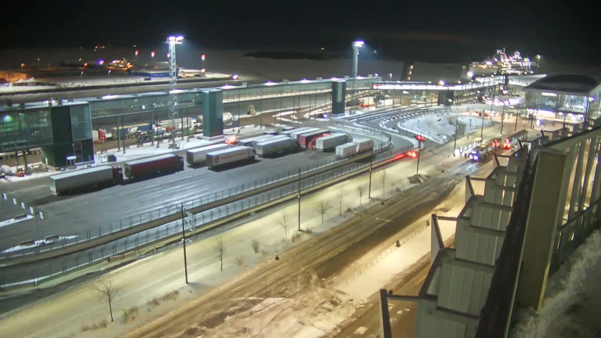 Port of Helsinki, West Harbour North View Live Cam - Hietalahti, Helsinki, Uusimaa, Finland