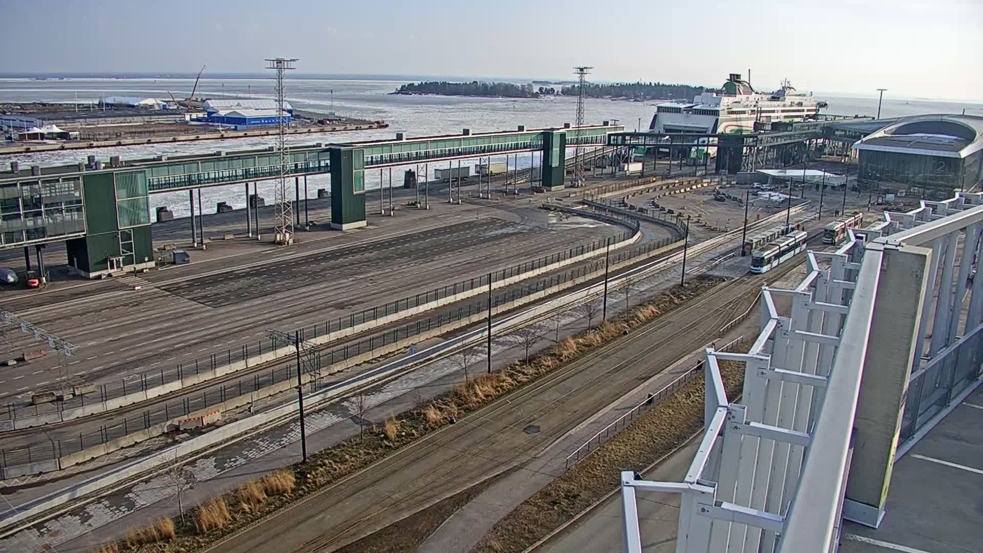 Port of Helsinki, West Harbour North View Live Cam - Hietalahti, Helsinki, Uusimaa, Finland
