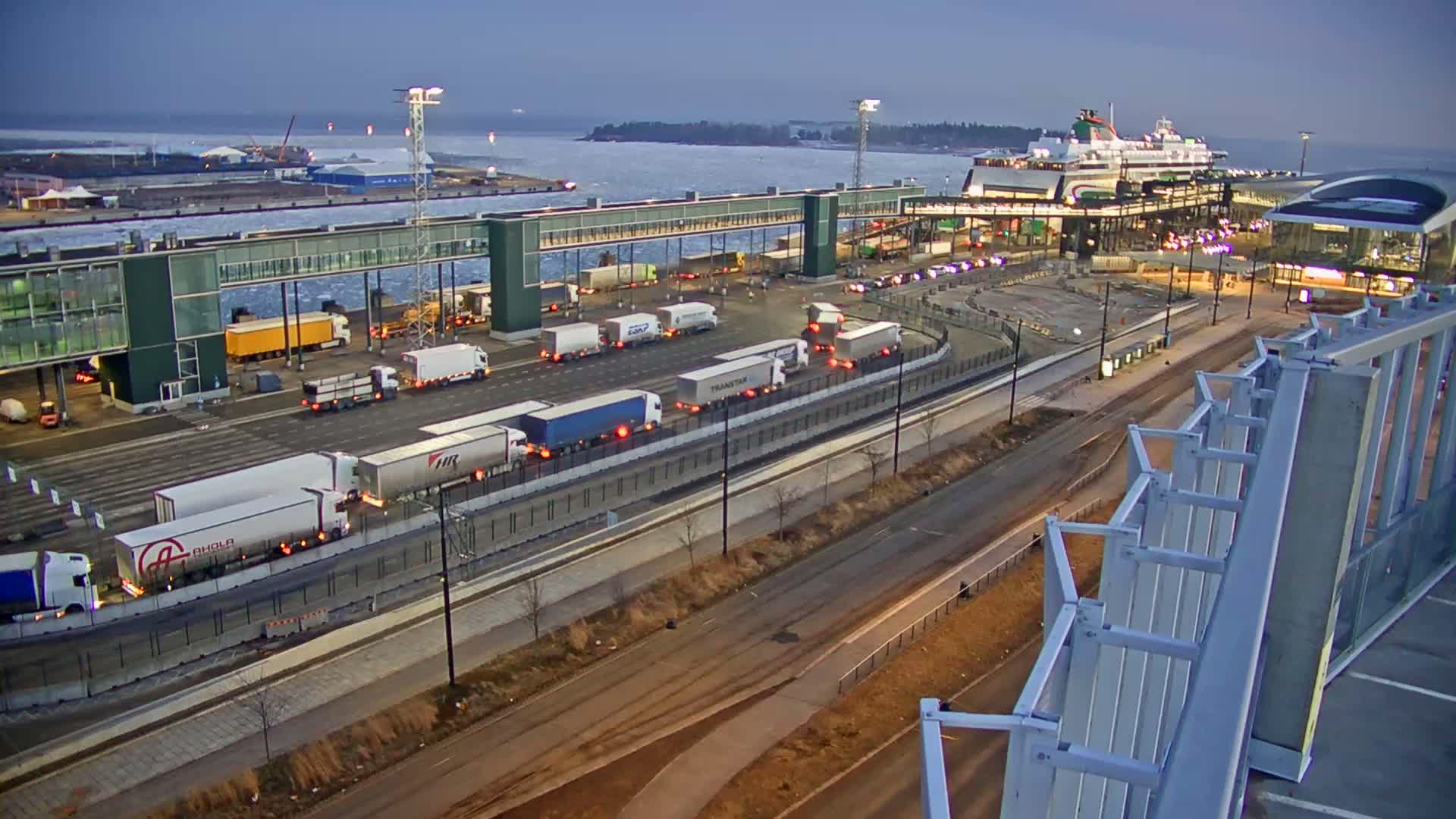 Port of Helsinki, West Harbour North View Live Cam - Hietalahti, Helsinki, Uusimaa, Finland