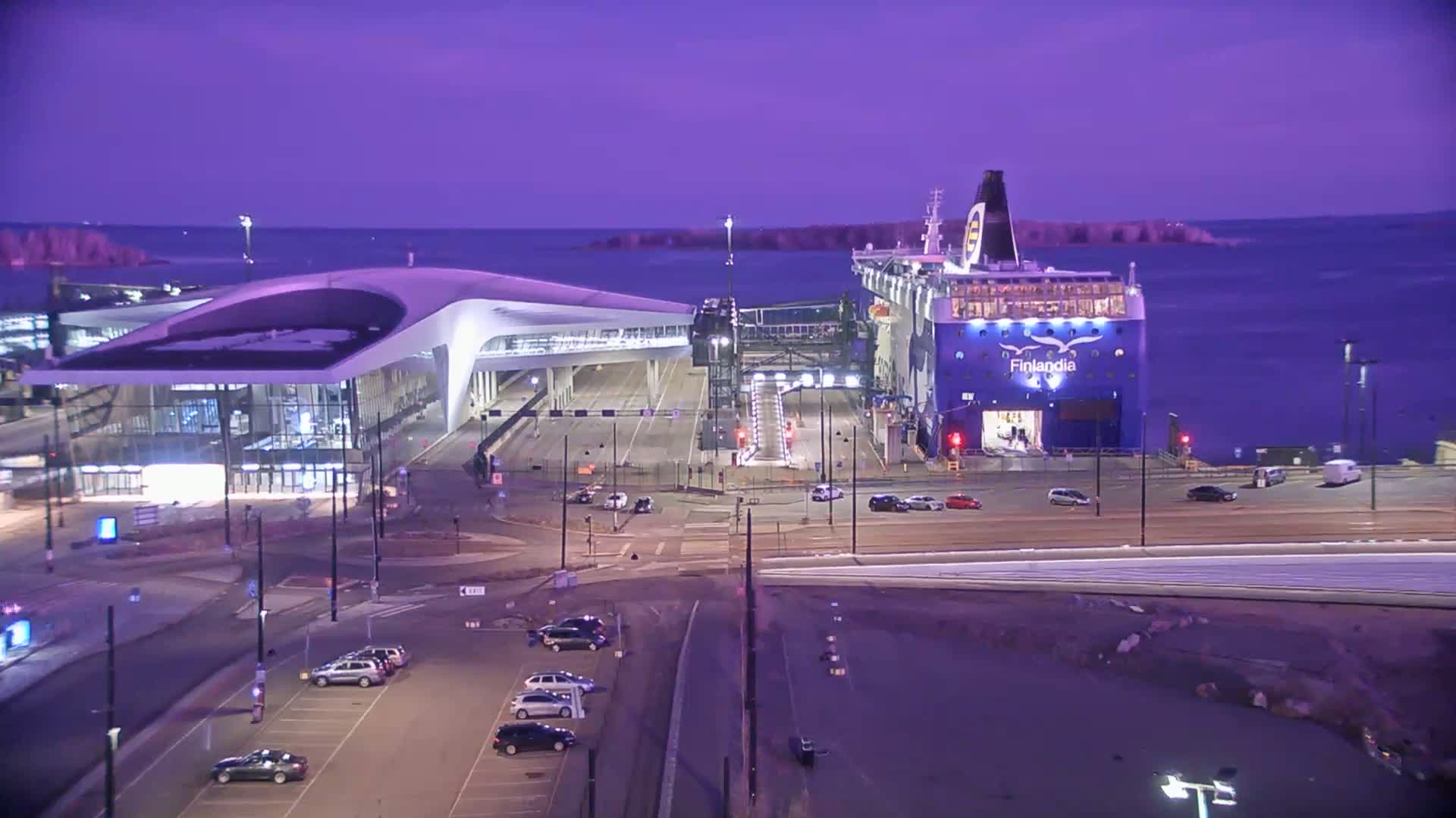Port of Helsinki, West Harbour South View Live Cam - Hietalahti, Helsinki, Uusimaa, Finland