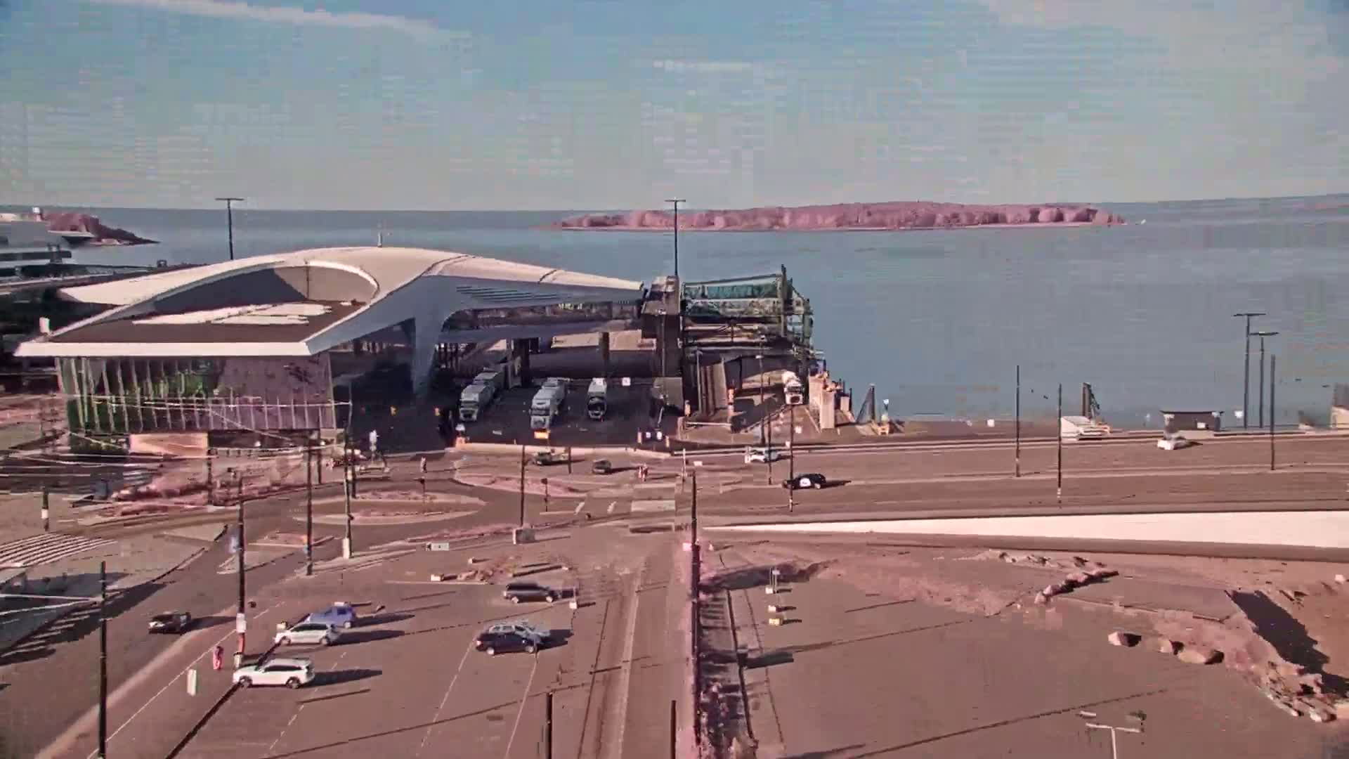 Port of Helsinki, West Harbour South View Live Cam - Hietalahti, Helsinki, Uusimaa, Finland