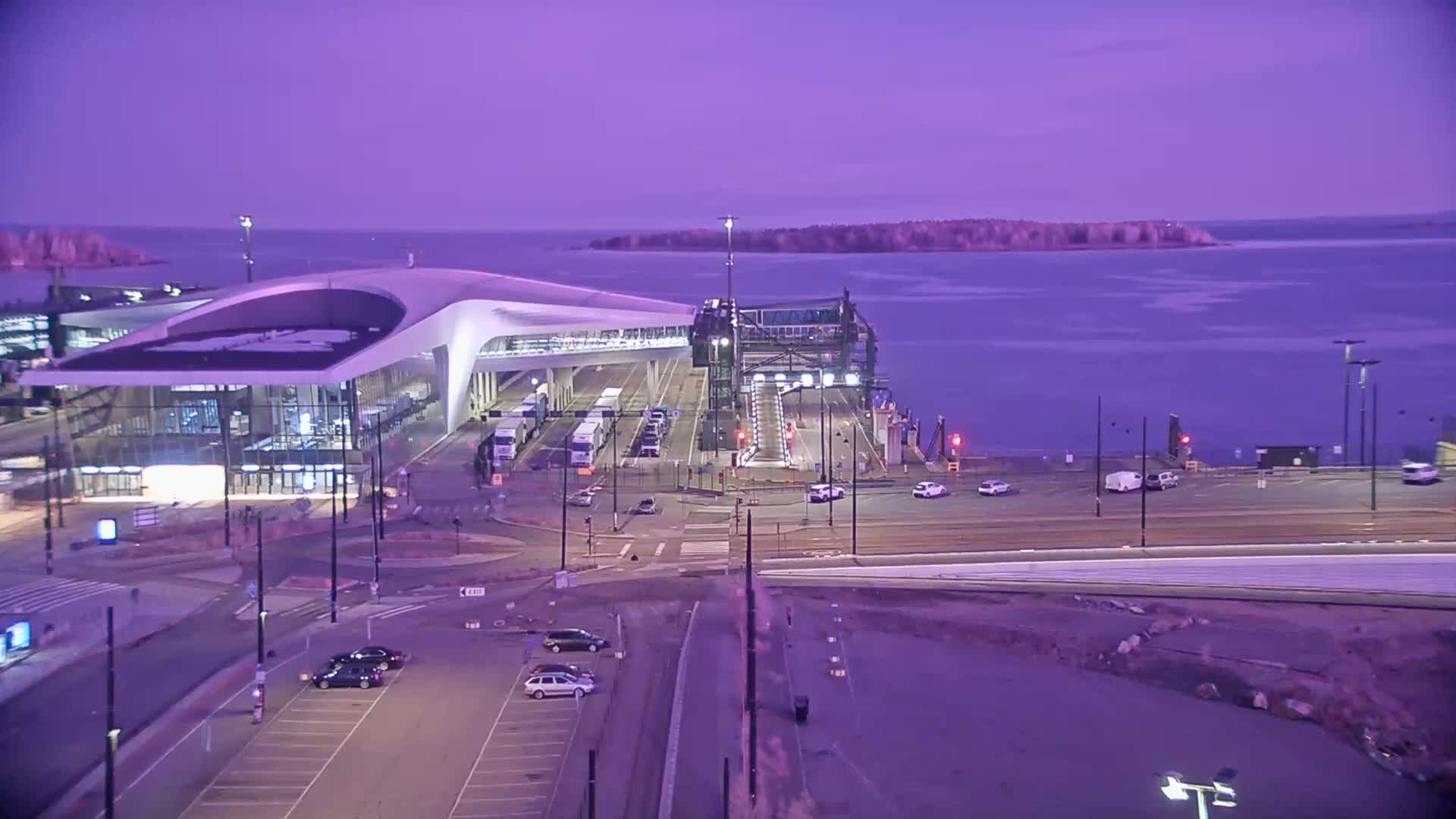 Port of Helsinki, West Harbour South View Live Cam - Hietalahti, Helsinki, Uusimaa, Finland