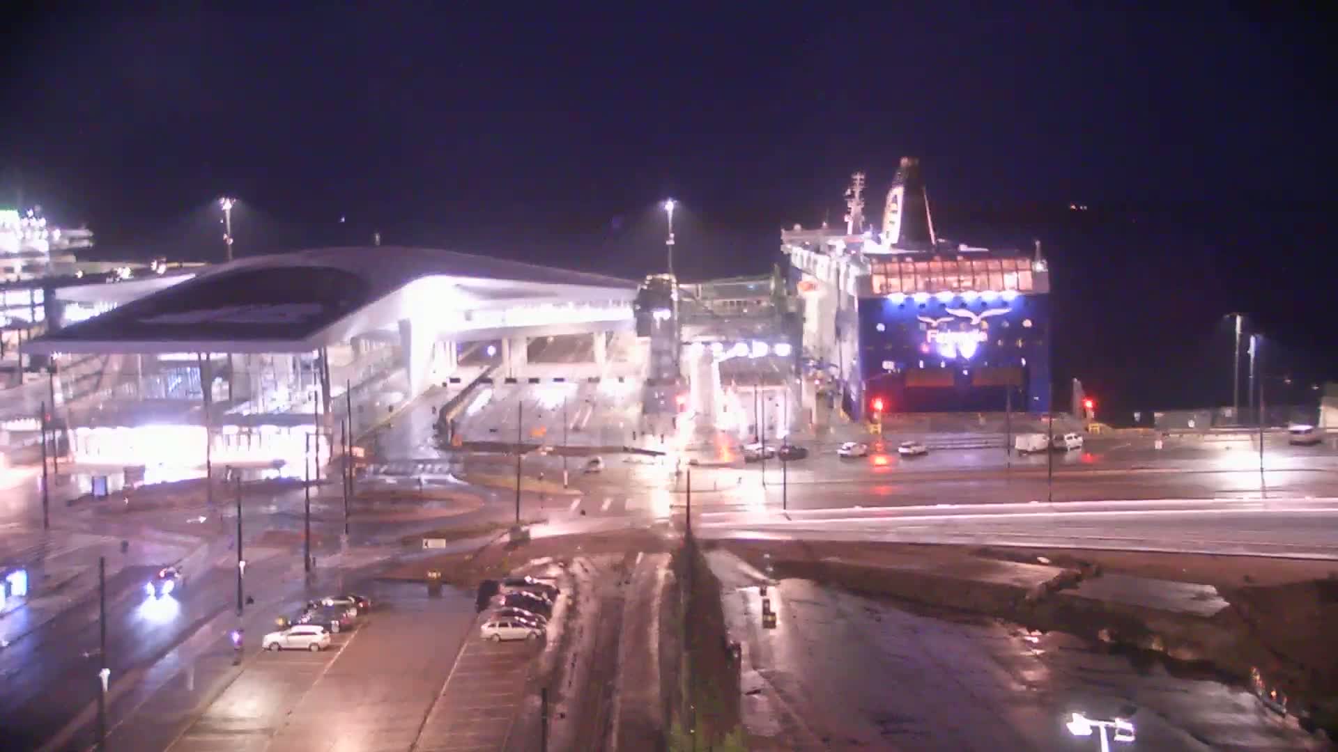 Port of Helsinki, West Harbour South View Live Cam - Hietalahti, Helsinki, Uusimaa, Finland