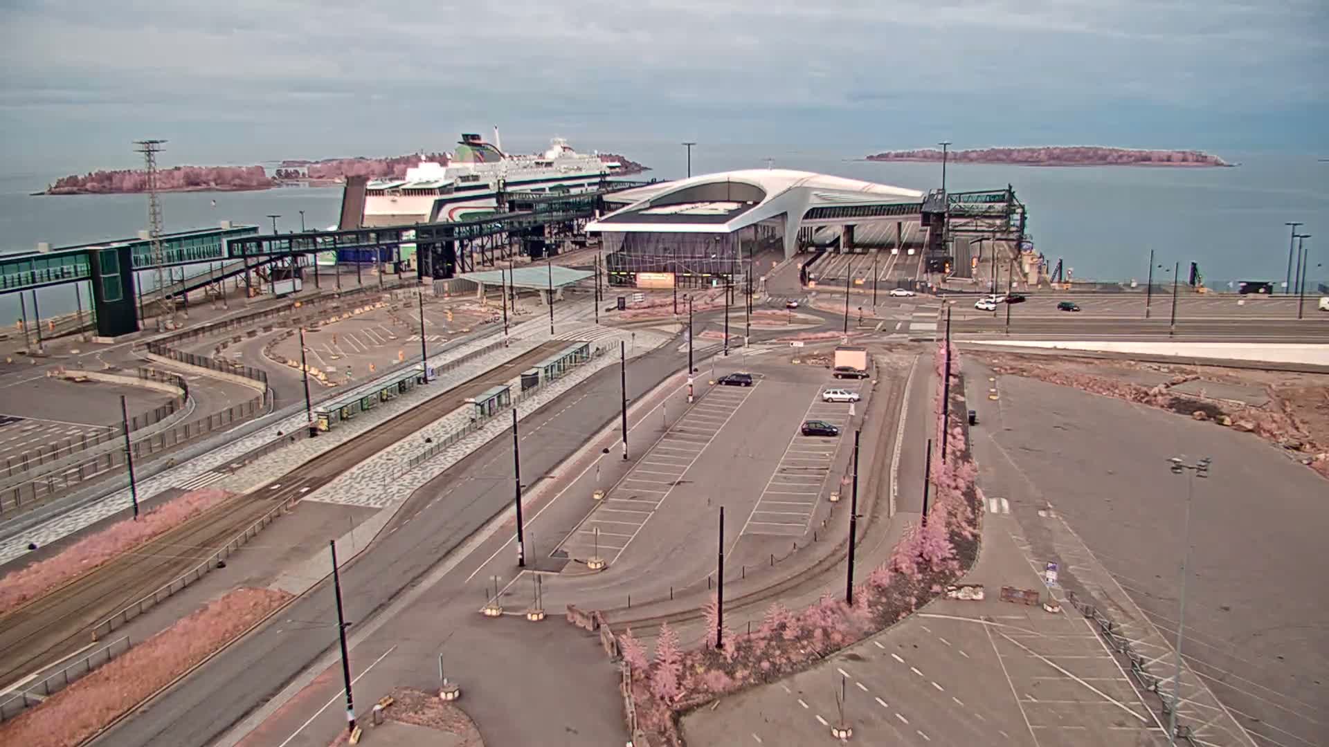 Port of Helsinki, West Harbour South View Live Cam - Hietalahti, Helsinki, Uusimaa, Finland