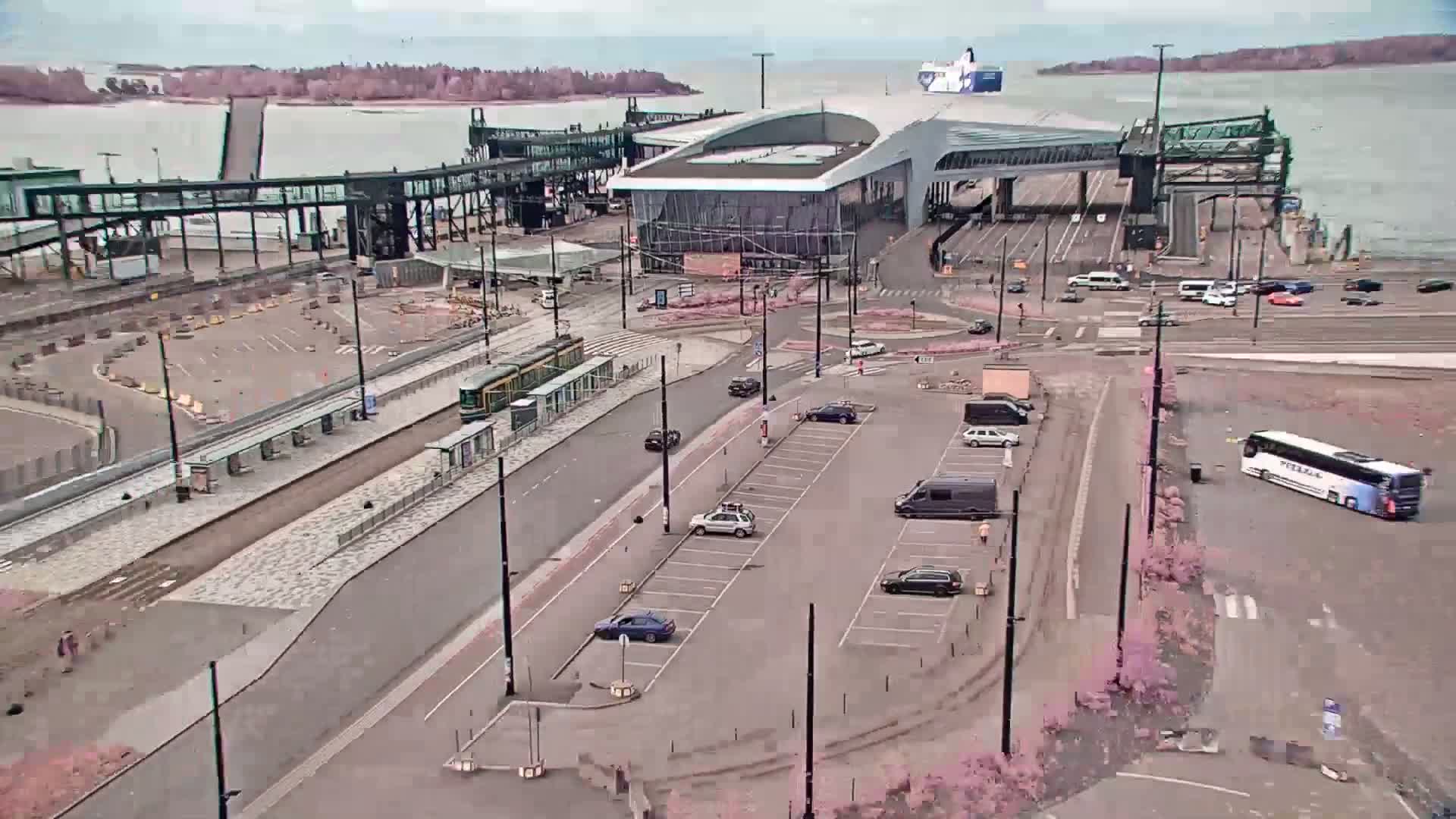 Port of Helsinki, West Harbour South View Live Cam - Hietalahti, Helsinki, Uusimaa, Finland